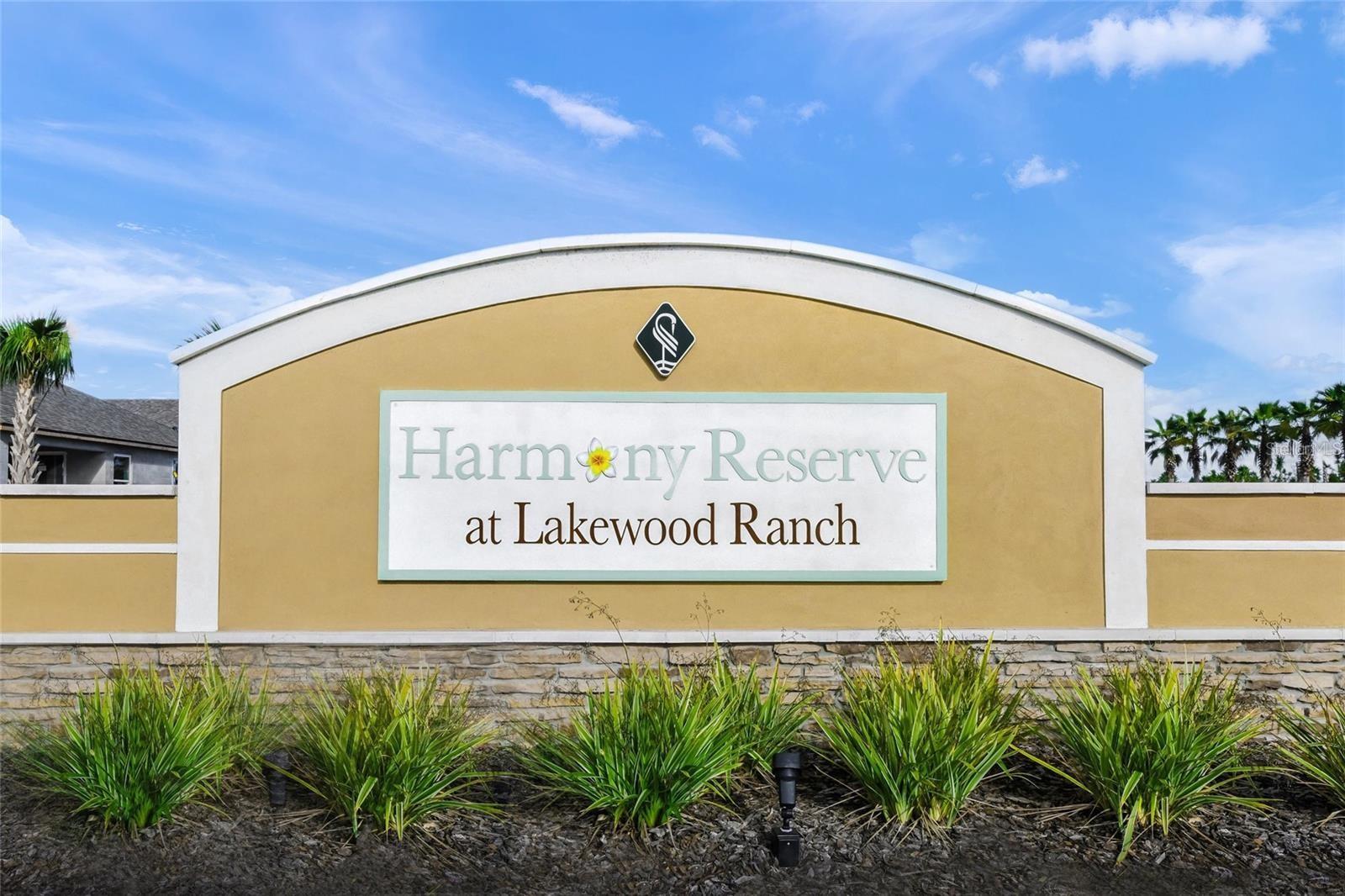 HARMONY AT LAKEWOOD RANCH - Residential