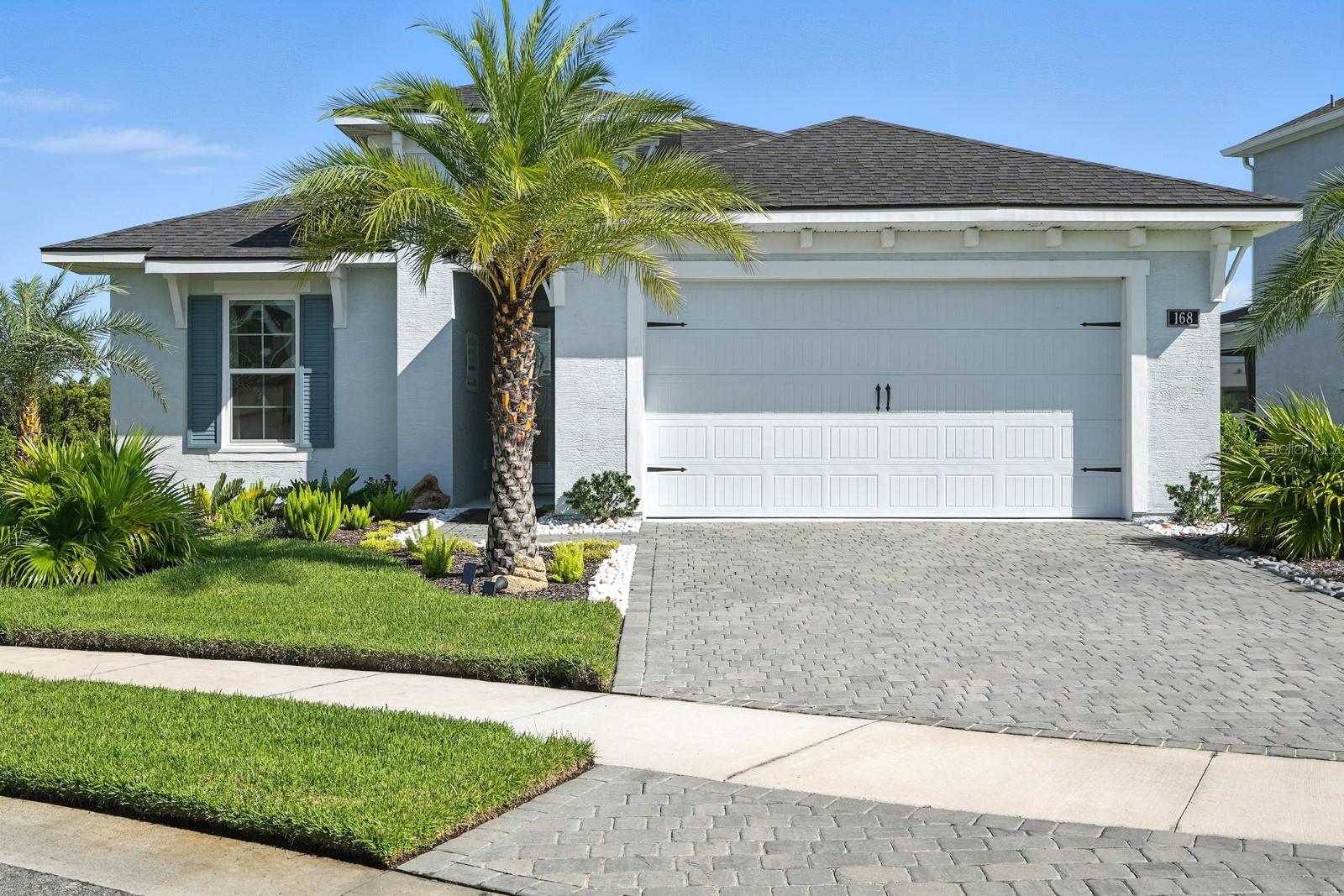Welcome home to the beautiful ICI Avery 2 floorpan - a 3 bedroom, 2 bathroom plus flex room dream. Just wait until you see all of the natural light! No expense was spared when crafting this home which includes over $42,500 in upgrades AFTER going to the design center and moving in (upgrades attached - please reach out for any questions!). Automatic indoor shade provides privacy between the main living area and guest bedrooms turn the front bedrooms and bathroom into a guests private space! Custom shade that can be adjusted down over the triple tray sliding glass doors in the living room allow for a home movie night as this can double as a projector screen! This pie shaped lot (survey attached!) goes far beyond the standard boundaries of a beautifully landscaped backyard and extends long behind the fence. This home has more value than can be described, you have to see it for yourself!