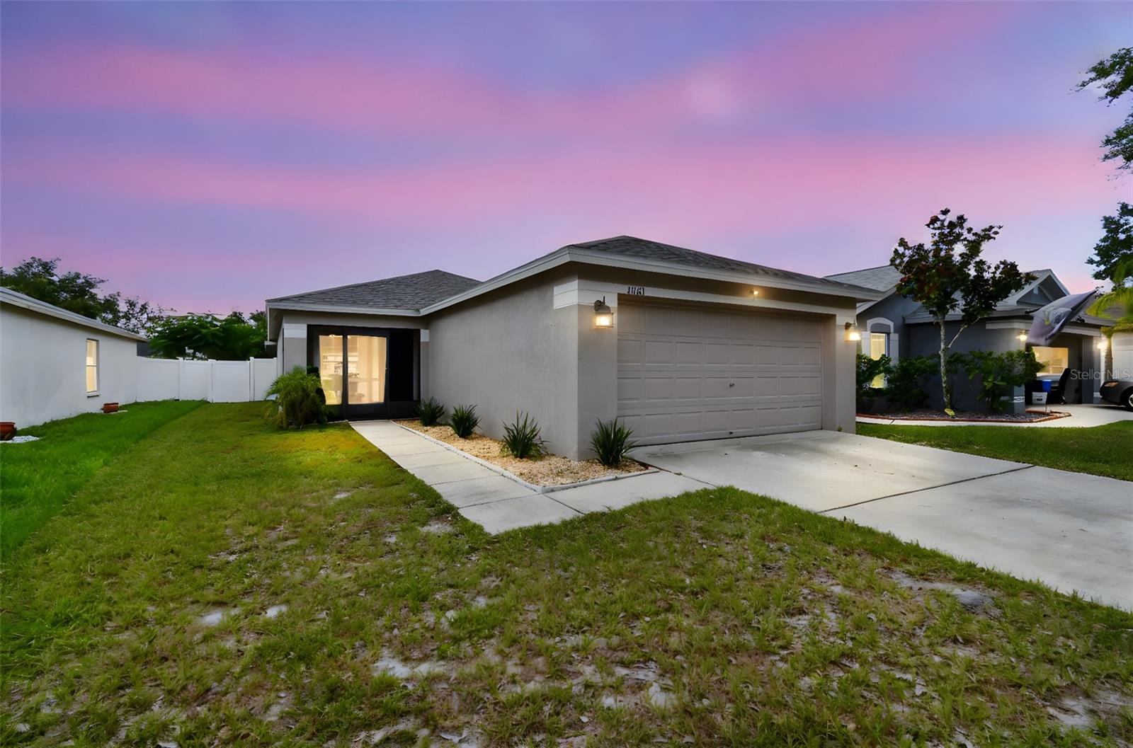 Welcome to this beautifully updated 3-bedroom, 2-bath home in a prime location of Riverview. Situated just minutes from US 301 and I-75 for easy commutes to shopping, dining and downtown Tampa. From the moment you step inside, you’ll appreciate the modern finishes and thoughtful upgrades that make this home move-in ready. The kitchen has been tastefully updated with stainless steel appliances, sleek cabinetry, and quartz countertops, making meal prep a breeze. The primary suite features a spacious layout, a walk-in closet, and an updated en-suite bathroom. Two additional bedrooms provide ample space for guests, family, or a home office. Step outside to your large screened-in patio – the ideal spot for morning coffee, evening meals, or enjoying the Florida weather year-round. The backyard offers plenty of room to play, garden, or add your personal touch. This home is ideal for a starter home or an investment property. Enjoy the community pool, playground, tennis courts and dog park with a low HOA. Upgrades include a roof in 2024 with GAF shingles, and peel ans stick underlay, LVT flooring throughout, the home.