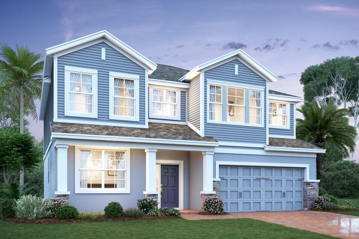 Under Construction. Discover this exceptional new construction home at 1156 Basalt Lane in Sanford. This thoughtfully designed home offers 4 bedrooms–including a first-floor guest suite–3 full bathrooms, a flowing floorplan that's perfect for entertaining and family gatherings, a loft, a 12' x 10' lanai, and more! The home's design emphasizes both functionality and comfort, with the owner's bedroom positioned upstairs for added privacy. The open-concept living area creates an inviting atmosphere where cooking, dining, and relaxation flow naturally together. Located in Sanford, this home offers proximity to beautiful parks where you can enjoy outdoor recreation and nature. The neighborhood provides a welcoming community atmosphere with well-maintained surroundings and convenient access to local amenities.