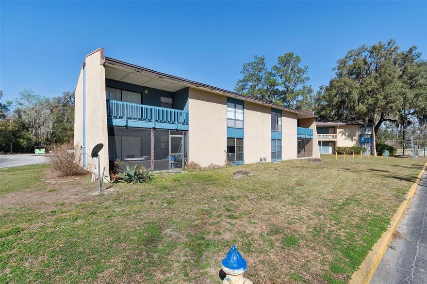 Great location! Close to the University of Florida, Shands Medical Center and Archer Road shopping. This Brandywine condo is located at the front of the complex, so close to bus routes. Features include an open floor plan, two large bedrooms, lots of closets and a balcony with a storage area. Move in ready!  Monthly fees include water, wastewater and internet, while the amenities including a community pool, workout room, sauna, and clubhouse. Come see, you won't be disappointed.