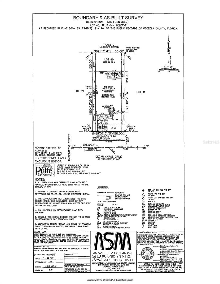 SPLIT OAK RESERVE - Residential