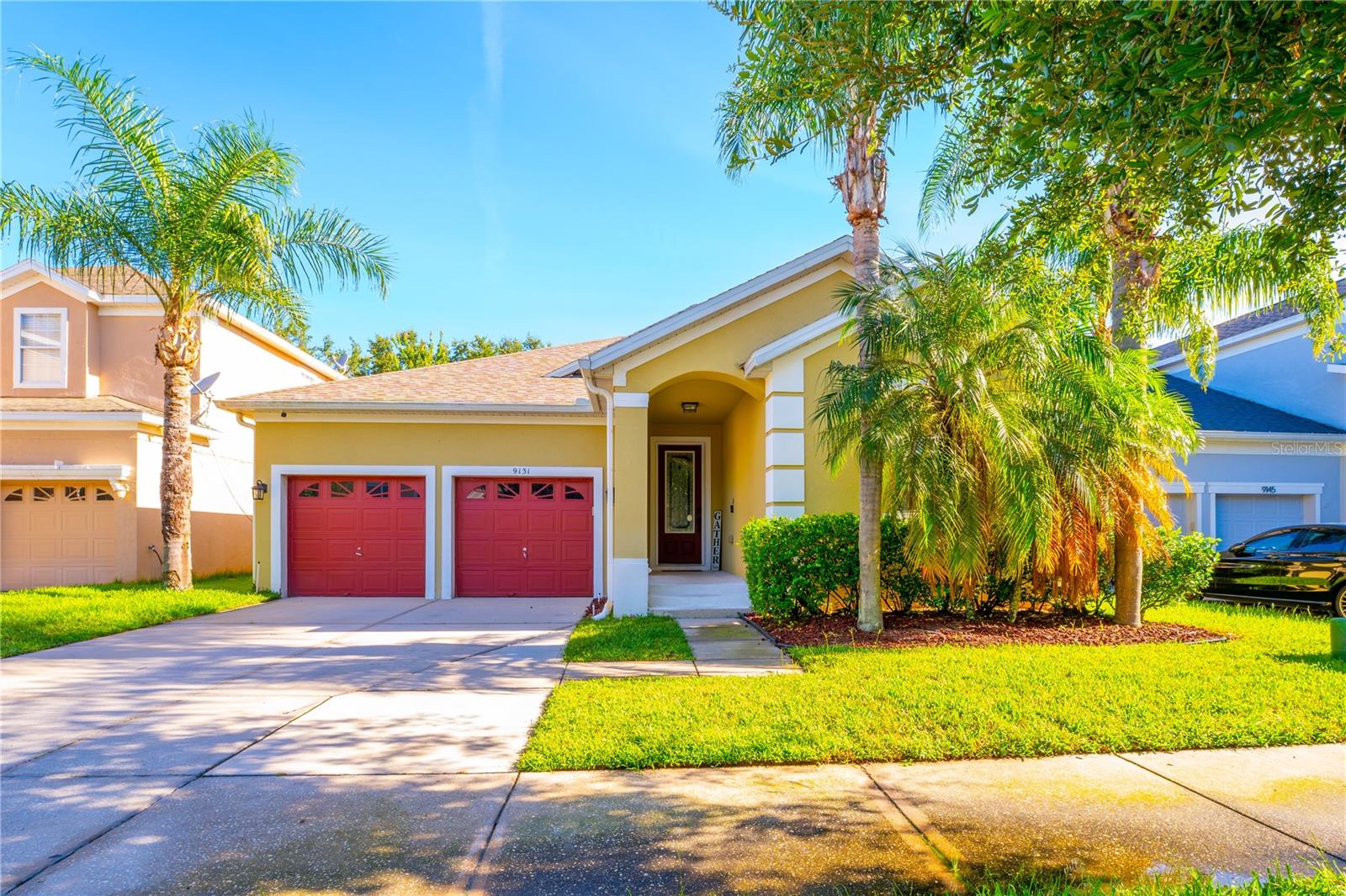 Discover the perfect blend of style and comfort at 9131 Kensington Row Ct, a beautifully updated 4-bedroom, 3-bath home in the heart of Northlake at Lake Nona. This spacious residence features a modern kitchen with granite countertops, stainless steel appliances, a breakfast bar, and a central island—ideal for cooking and entertaining. The open-concept great room flows seamlessly to a private fenced backyard, creating a welcoming space for gatherings or quiet evenings. The primary suite offers a luxurious retreat with double vanities and a soaking tub, while additional bedrooms provide flexibility for guests, work-from-home setups, or family living. With wood plank waterproof vinyl flooring, a smart thermostat, and access to nearby trails, playgrounds, and the Lake Nona YMCA, this home delivers comfort, convenience, and community in one of Orlando’s most desirable neighborhoods.