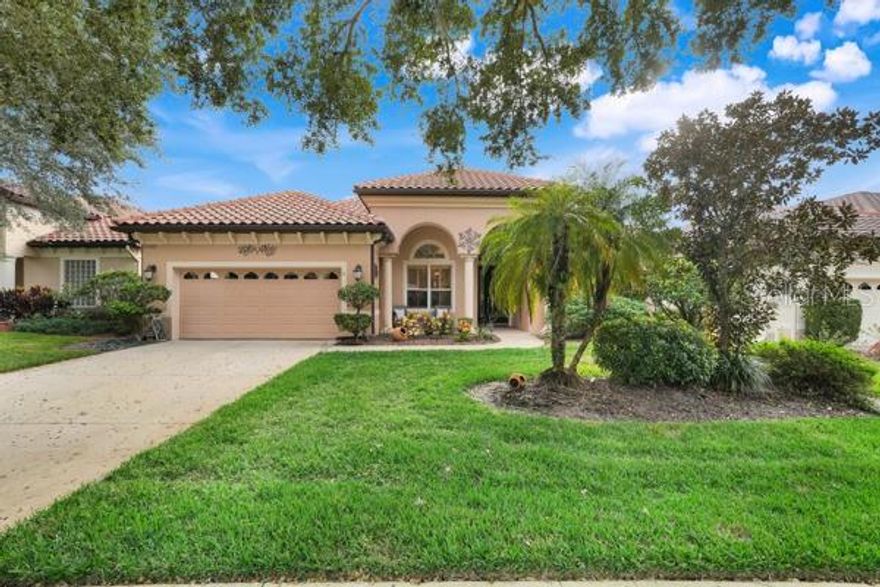 Welcome to 26008 Gaspar Ct, a stunning 3-bedroom, 3-bath pool home with a versatile bonus room perfect for an office or additional bedroom. Nestled in the sought after Mission Inn Golf Community, this home offers a luxurious Florida lifestyle with beautiful views of the private screened-in pool and spa. The outdoor kitchen and enclosed lanai make entertaining easy year-round. Inside, you’ll find a split floor plan featuring a newly renovated kitchen, updated laundry room with butler’s pantry, and refreshed bathrooms. The home boasts elegant 12-foot tray ceilings, walk-in closets, a tile roof, and a mini-split AC in the primary suite for extra comfort. Enjoy resort-style amenities including two championship golf courses, tennis, a marina, three restaurants, skeet shooting, a full-service spa, and a heated community pool.  Home can be sold furnished.