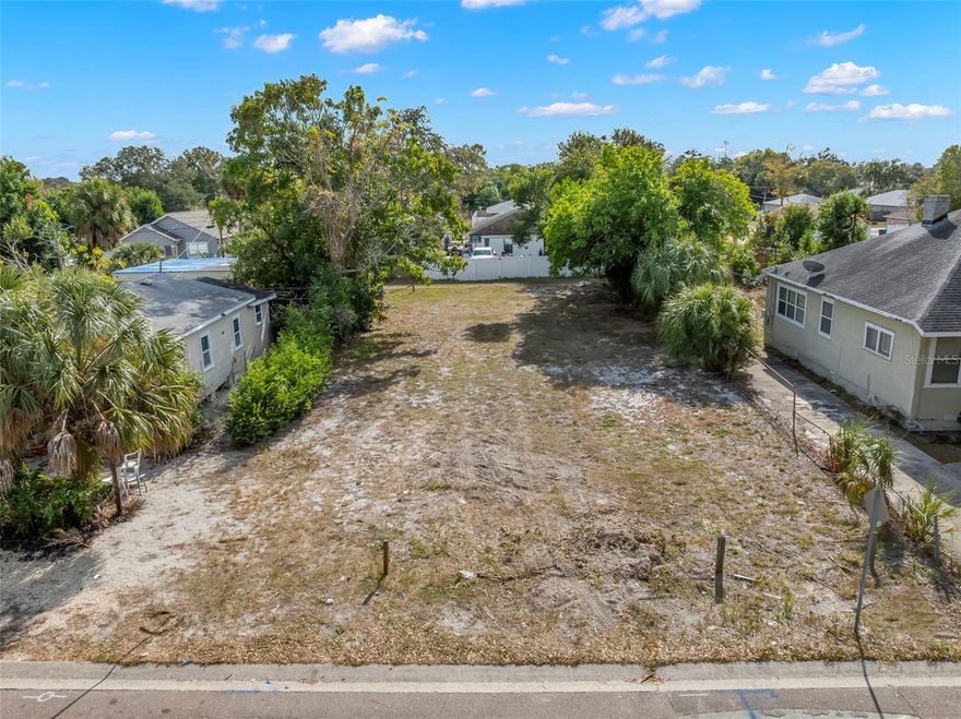 Build your dream home close to Downtown St Petersburg...close to St Pete Beaches, Skyway Bridge to Bradenton and Sarasota. Lot size is 55x132.  Residential. No Flood zone, no evacuation zone, No HOA. Street lights, paved road. Great value in a great area. Only one mile to Tropicana Field and two miles to the downtown St Pete area. 15 min to St Pete Beach, Fl.