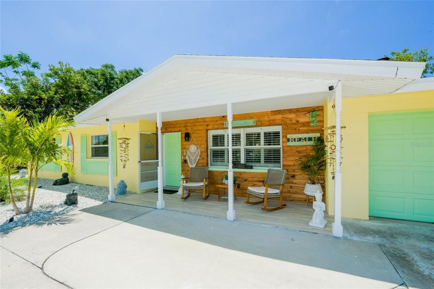 Beautifully remodeled, fully furnished beach house just under 15 minutes to Siesta Key. This turnkey home features an open floorplan, newer AC, new roof (2025), and a heated pool — perfect for a growing family, a beachfront second home, or an investor. Bright, modern finishes throughout and outdoor living space make this an easy lifestyle choice. Schedule your showing today!