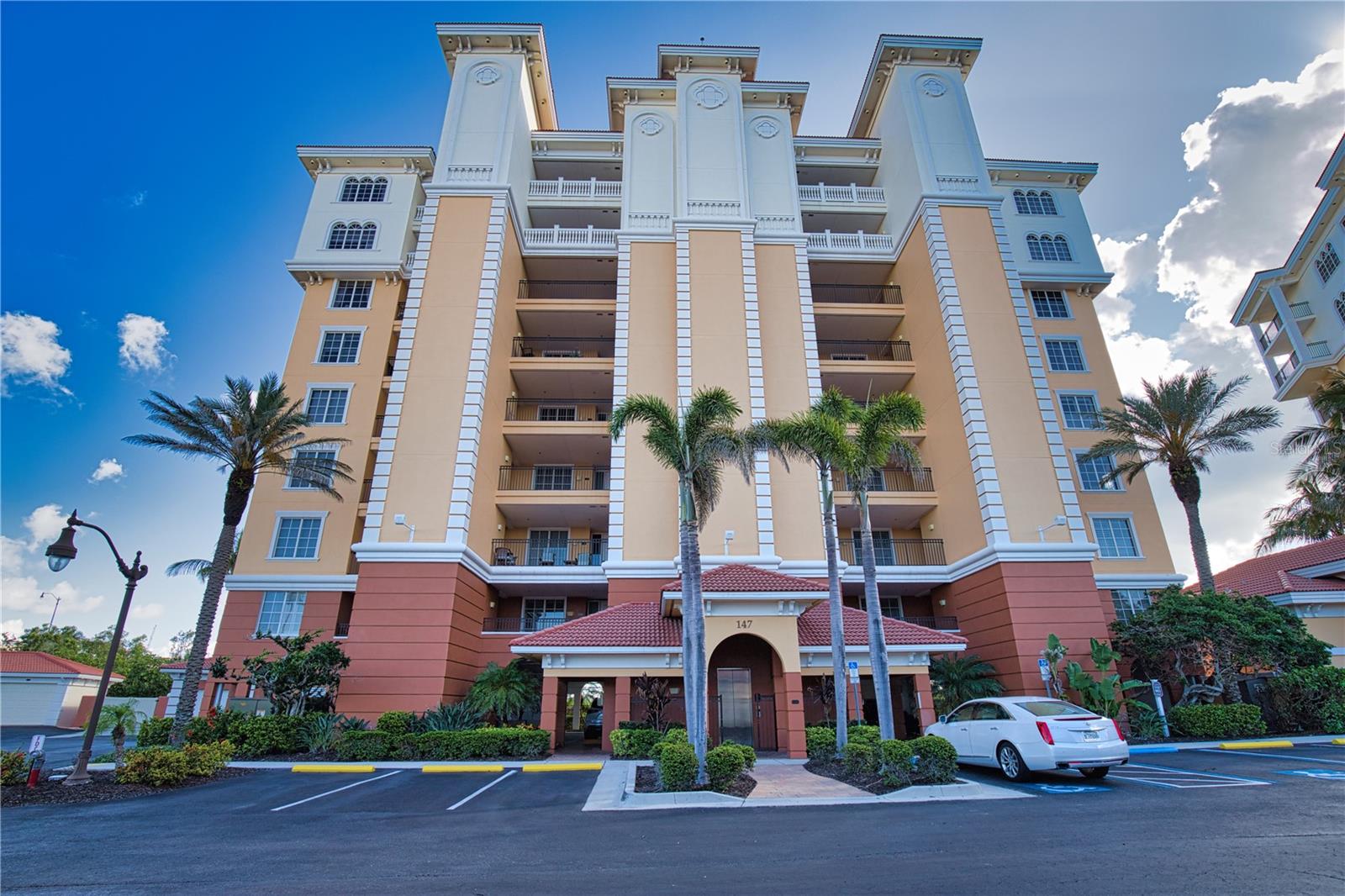 Annual Unfurnished Second Floor Condo in The Waterfront on Venice Island – steps away from Downtown Venice with charming boutiques, fine dining restaurants, catch performances at the Venice Theater, explore exhibits at the Art Center, or spend a relaxing day at the Beach. On Saturday mornings, browse the outdoor Farmer’s Market and enjoy coffee along the Avenue. Perfect for those with an active lifestyle, this location is ideal for Walking, Biking, and accessing Venice Beach just within a mile. The community features a Heated Pool, and a Day Dock equipped with electricity and water, ideal for Kayaking, Paddleboarding, or short-term Boat Dockage for a day on the water...
Rarely available this 2 Bedroom, 2 Bath, plus Den provides just over 1,700 square feet of living space with High end finishing touches and attention to detail with light interior colors. The Kitchen features Stainless Steel appliances, Quartz countertops, Wood soft-closing cabinets, and additional cabinetry on the Kitchen Island. The Master bedroom is spacious with a Walk-in closet, and adjoining luxury private Master Bath with a Soaking tub, Walk-in shower, and dual basin sinks. The Guest Bedroom conveniently offers a Murphey Bed and is nicely situated to the main bath outfitted with a walk-in shower. You will love the large sliders leading from the Living Room and Master Bedroom to a balcony with stunning Canal Views! Extras Include, inviting Front Balcony, Elevator access, under building Assigned Parking, Laundry Room with full sized Washer and Dryer for convenience, with a location that offers all the Amenities of Downtown Venice Island Living!
~ Utilities Included: Water, Sewer, Trash, Pest Control, Grounds Care.
~ Gated Community, Community Heated Pool,
~ HOA application fee of $150
~ No Pets