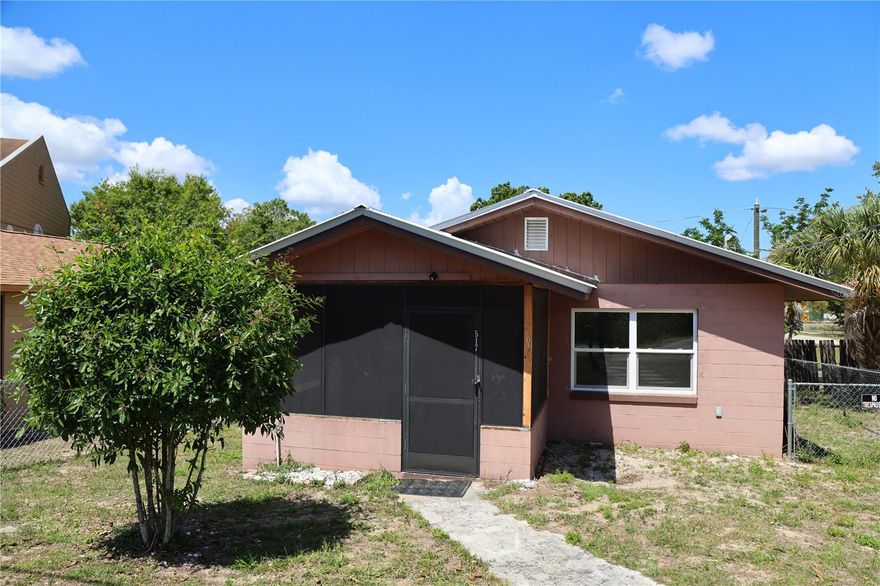 Looking for a clean 3 bedroom/1 bath home that is MOVE-IN READY?  Built in 1980, this upgraded home has 960 sq. ft of living space, block construction, newer metal roof (2018), newer A/C (2021), recent electrical wiring upgrade (2021), new water heater (2025), chain-link fenced-in backyard (2022), screened-in front porch, no carpet, ceiling fans in all rooms, mini blinds and NO HOA. For all of these reasons, this house will not be available long! Call today for a showing.
