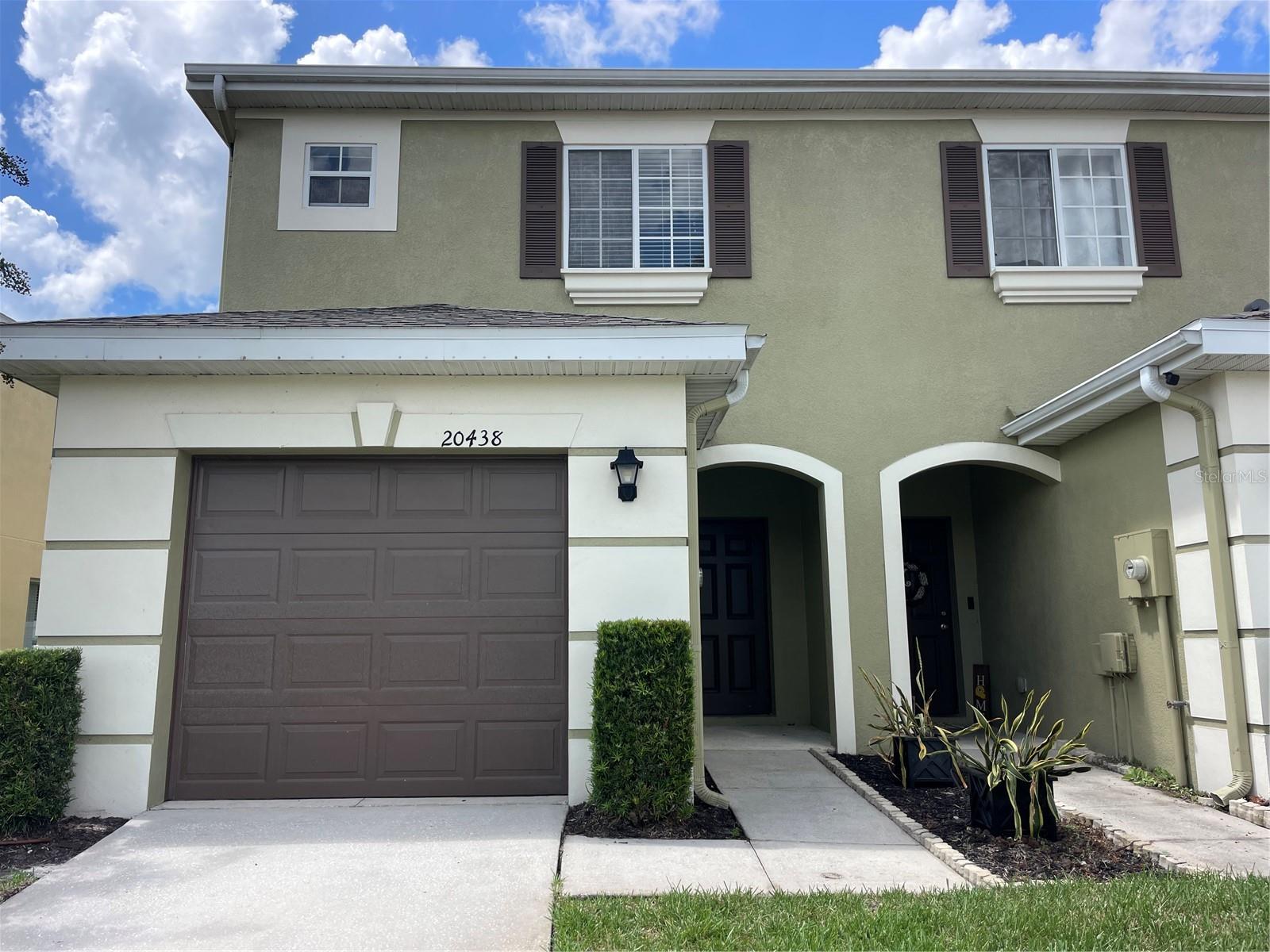 Welcome to this desirable gated community in The Hammocks! This 3-bedroom, 2.5-bathroom townhome with a 1-car garage and covered entry offers the perfect blend of comfort and convenience. The main floor features an updated kitchen with granite countertops, stainless steel appliances, and a spacious living room. A half bath and extra storage plus a private patio and full sized washer and dryer complete the first level. Upstairs, the primary bedroom includes two walk-in closets along with two additional bedrooms and two full bathrooms. The Hammocks offers resort-style amenities including two community pools, a fitness center, playground, clubhouse, and community room for private gatherings. With lawn care included and an active HOA, the neighborhood is beautifully maintained. Conveniently located near Tampa Premium Outlets, The Shops at Wiregrass, AdventHealth Wesley Chapel, The Grove, and top dining options, with easy access to I-75 and I-275 for commuting to USF, PHSC, and downtown Tampa. Schedule your showing today!