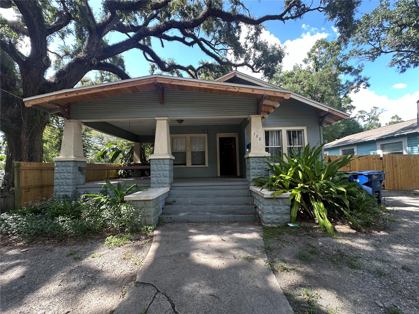 Discover an exceptional opportunity with this unique property featuring two separate homes on one fully fenced lot—ideal for multi-generational living or generating rental income. Each home has its own private entrance and dedicated parking, ensuring privacy and ease of access.
The main house offers 3 bedrooms and 2 bathrooms, highlighted by modern flooring, crown molding, updated lighting, and a striking stone fireplace. The spacious kitchen is equipped with stone tile countertops, ample cabinet space, full appliances, and a breakfast bar. A dedicated laundry room with washer and dryer sits just off the kitchen. The primary suite includes a walk-in closet and an ensuite bathroom with a sleek, stand-up shower. Two additional bedrooms share an upgraded bathroom, making the layout both functional and stylish.
The guest house is a charming 2-bedroom, 1-bath residence featuring laminate flooring, crown molding, newer kitchen cabinetry, and a private laundry area in the adjacent shed.
Whether you’re looking for a dual-living setup or a smart investment property, this one has it all. See Remarks for showings