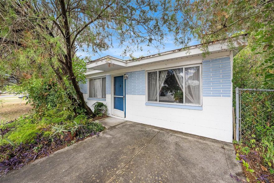 Investor Opportunity in Seminole!
This 2-bedroom, 2-bathroom home offers strong investment potential in one of Seminole’s most desirable locations. With a functional floor plan and solid bones, this property is ideal for a long-term rental, short-term vacation home, or future resale.

Inside, the home features open living and dining areas with durable terrazzo flooring, low-maintenance, and perfect for tenants or guests. The kitchen provides ample cabinet and counter space, ready for a simple refresh to boost value and appeal. Both bedrooms are generously sized.

Additional highlights include an indoor laundry room, a screened-in back porch, and a fenced backyard with two storage areas—great for privacy and outdoor enjoyment. The property’s layout also offers flexibility for future updates or layout modifications to maximize rent potential.

Located just minutes from Lake Seminole Park, shopping and dining on Starkey Rd, and a quick 15-minute drive to Madeira Beach, this home is positioned for steady appreciation and high rental demand. Easy access to Downtown St. Pete and Tampa via I-275 makes it even more attractive to commuters and vacationers alike.

Whether you’re expanding your rental portfolio or seeking a flip with strong upside, this Seminole property is a smart investment in a prime area. Don’t miss out—schedule your showing today!