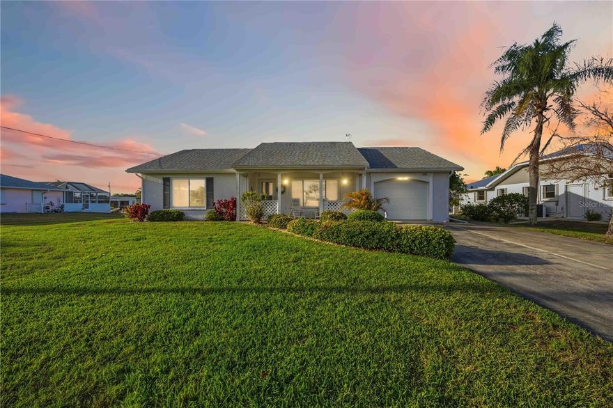 Waterfront opportunity in Englewood! This 2-bedroom, 2 full bath single-family home is situated on just over a 1/4-acre lot with approximately 100 feet of canal frontage, complete with a concrete seawall, private dock, boat lift, and kayak launch—ideal for boating enthusiasts. The home offers a spacious layout featuring a large living room, separate family room, and a screened lanai for enjoying the Florida lifestyle year-round.

Recent improvements and features include Energy Star-rated, Hurricane Impact, Low-E, Double-Pane windows, a Bryant A/C (2014), and roof (2015) for added efficiency and peace of mind. The kitchen is equipped with a brand new refrigerator and dishwasher.

Additional highlights include an attached 1-car garage and ample outdoor space. Being sold turnkey furnished, including furniture, appliances, washer, and dryer—move-in ready or perfect for seasonal use or investment. Conveniently located near beaches, shopping, dining, and golf courses. Don’t miss this opportunity to own a waterfront property at an attractive price point.