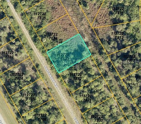 Check out this private lot for sale in growing North Port, ideal for your future home or investment! Bonus - this property is bordered by a drainage canal and is in preferred flood zone X, so no flood insurance should be required on a residence with a mortgage!