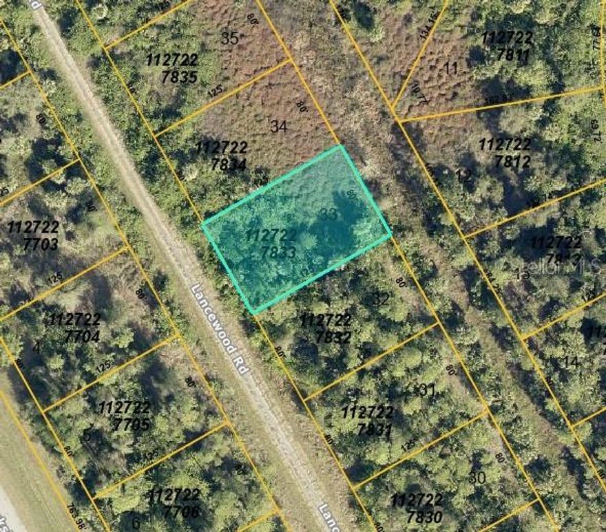 Check out this private lot for sale in growing North Port, ideal for your future home or investment!  Bonus - this property is bordered by a drainage canal and is in preferred flood zone X, so no flood insurance should be required on a residence with a mortgage!