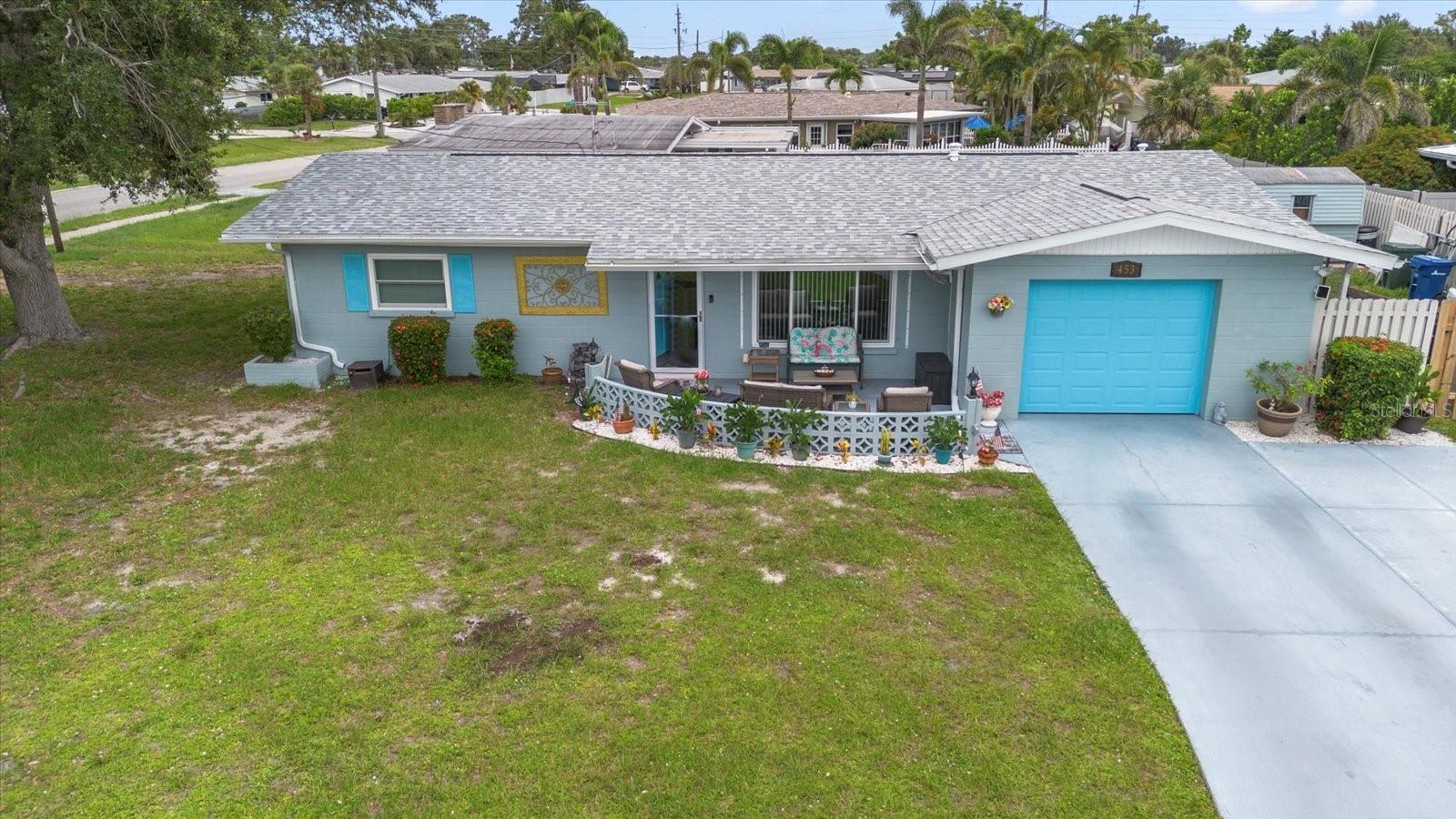 Welcome to this beautifully renovated 2-bedroom, 2-bath home located on a spacious corner lot in the highly desirable Venice Gardens community. Thoughtfully updated over the past five years, this home combines comfort, style, and modern convenience.
This home features: New Roof (2019 – prior owner), HVAC System (2020), Water Heater (2021), Reverse Osmosis System & Water Softener, Granite Counter-tops, House Plumbing Overhaul, Updated Kitchen & Bathrooms, New Flooring (laminate over original terrazzo), Fresh Interior & Exterior Paint, Extended Driveway for extra parking.
Step inside the home to experience a light-filled, open-concept layout perfect for entertaining or quiet evenings at home. The fenced-in backyard and cozy patio provide the perfect space to relax or grill out, while the 4-season Florida room offers bonus indoor/outdoor flexibility.
As part of Venice Gardens, you’ll have the option to join the Civic Association and enjoy the community pool—all just minutes from Venice Beach (Shark tooth capital of the world), a downtown on an Island, shopping, restaurants, and medical facilities.
A standout opportunity for buyers as this home delivers enduring value, tranquility, a fabulous location all at an affordable price. Secure your private tour today.
***VA Buyers —this is your opportunity! The home features an eligible assumable VA loan, offering exceptional value and the potential of BIG savings for qualified buyers. Take your shot on this move-in-ready gem in a well-established neighborhood.