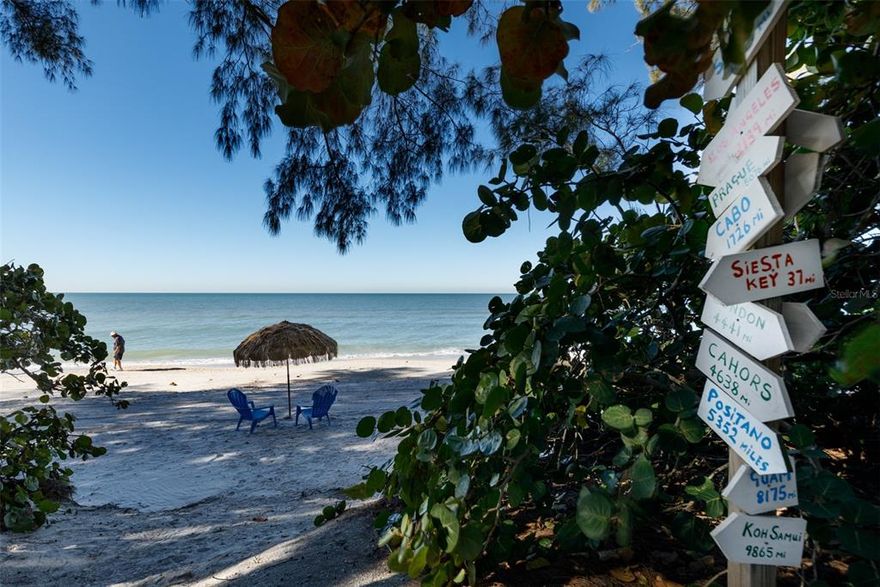 ~LIFE IS SHORT~BUY THE BEACH HOUSE~or ~BUILD THE BEACH HOUSE~  This Classic 1940 wood cottage sits on one of the most quintessentially perfect Old Florida shaded beach lots directly on Sunset Beach on the southern tip of Treasure Island. Hidden under the Australian pines on one of the quietest stretches of sand, you will fall in love with the daily post-card views over turquoise waters.  Sunsets here are different hues of beauty every single day and the dolphins & seabirds will entertain you constantly.  While this petite, elevated cottage still has lots of charm, it is likely ready to join the modern age by building a stunning elevated home with three levels and a rooftop retreat of your own design.  This section of Sunset Beach is characterized by mostly large single family homes with few, if any, rentals.  Located a full mile past Caddy's, you will experience a quieter, more private beach experience as there are no immediate public parking lots or access points. The lot is wonderfully shadowed by pines, which although they are not native to the area, add to the Old Florida charm. Inside you will find a cute two bedroom wood framed home with an updated bathroom, skylights, vaulted ceilings and an open kitchen & living room, 2019 hurricane windows and doors and a 2014 roof.  The cottage is showing signs of her age typical to a 1940s home, but has a recent clean 4pt inspection, Survey, Elevation Certificate & Wind Mitigation report.  The wood deck is in poor condition, so please exercise caution when viewing.   Enjoy picnics in your own backyard, bonfires in the evening and love the seclusion from the busy world.  You will never regret a moment of living in this piece of Paradise.