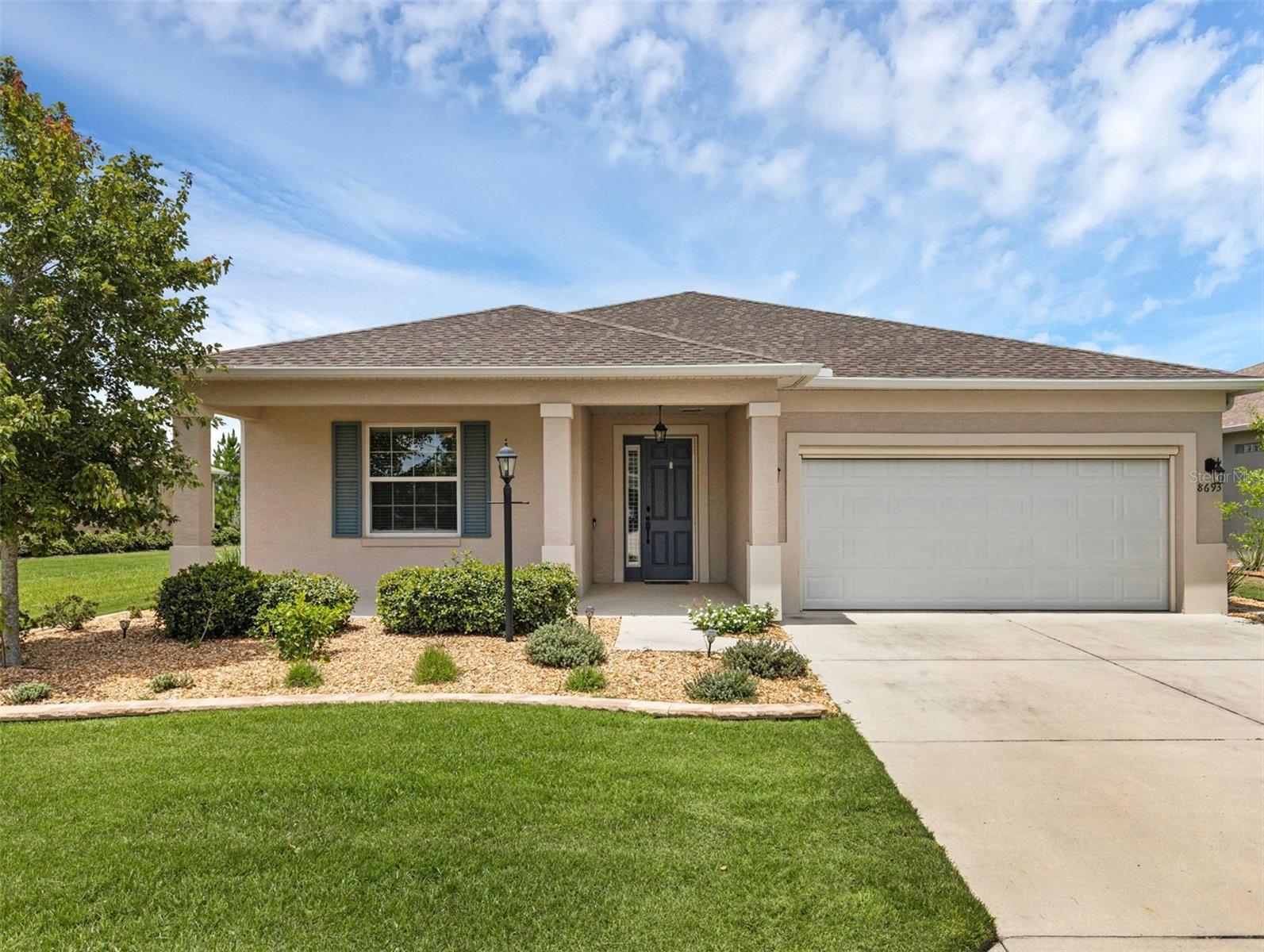 Welcome to Weyburn Landing in On Top of the World, Ocala’s Premier 55+ Gated Community!
This stunning Ginger model, built in 2021, offers a spacious 2-bedroom, 2-bath layout with a versatile den/flex room that can be used as an office, guest space, or hobby room. Designed with an open-concept floor plan, the home features a chef-style kitchen with abundant cabinetry, gorgeous custom backsplash, a large center island, an additional built-in pantry and side buffet for extra storage and functionality. Stylish ceramic tile runs throughout the main living areas, with plush carpeting in the bedrooms. The spacious lanai provides a peaceful retreat overlooking a lush green space for added privacy. Additional upgrades include a 24-kilowatt Generac whole-house generator and a retractable screen for the garage door. This home offers the perfect blend of comfort, style, and an active lifestyle—everything you’ve been looking for in your next chapter!
Located in On Top of the World, one of Ocala’s most sought-after 55+ communities, residents enjoy access to world-class amenities, including: Multiple clubhouses and fitness centers Indoor and outdoor swimming pools ,Tennis and pickleball courts, Recreation and hobby centers. Over 175 resident clubs and planned activities. Two private 18-hole golf courses and one semi-private 18-hole course
On-site restaurants and social dining options.
This vibrant, gated community is renowned for its world-class amenities, including: Expansive clubhouse with a grand ballroom, Card room, resident lounge, and fully equipped kitchen, Fitness studio with on-demand programming, Heated pool with lap lanes, Outdoor covered pavilion and barbecue area, Six pickleball courts and four tennis courts, An 18-hole miniature golf course, Scenic walking trails, dog parks.
A wide variety of clubs and planned activities, including art and painting classes, bocce, bowling, happy hour gatherings, singles club, garden club, and travel club. A learning center and on-site catering services
Whether you're looking to stay active, get involved, or just relax, life at On Top of the World has something for everyone.
Weybourne Landing on Top of the World, is centrally located in Ocala near shopping, restaurants, health care centers and the Ocala International Airport.