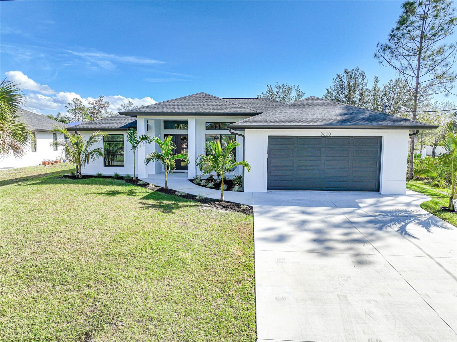Treasure the exquisite comfort of your new home at 3600 Cincinnati Street in the serene North Port, FL. This fully furnished gem offers three spacious bedrooms and two luxurious full baths, perfect for creating cherished memories with loved ones. Step inside to discover a harmonious blend of style and functionality, with each room thoughtfully designed to cater to your lifestyle needs. The open floor plan invites warmth and light, creating an inviting atmosphere for both relaxation and entertainment. Nestled in a vibrant community, this home provides the perfect sanctuary to unwind while still being close to the area's amenities. The carefully curated furnishings add a touch of elegance and convenience, allowing you to settle in effortlessly. Whether hosting a dinner party or enjoying a quiet evening, this home adapts to your every desire. Embrace the opportunity to live in a space where comfort meets sophistication. Experience the best of North Port living at this delightful address, where your ideal home awaits. The home has a split floor plan as well as an inside laundry room. The large master suite has a king size bed and the ensuite boasts double vanities, large walk-in shower and a large walk-in closet. The 2 guest bedrooms have queen size beds. Large lanai located off of the living room, great for entertaining. Dec - April seasonal rent is $4500 per month, May - November off season rent is $3,000 per month. 12% tourist tax is in addition to the rent. Electric is included up to $150 monthly.