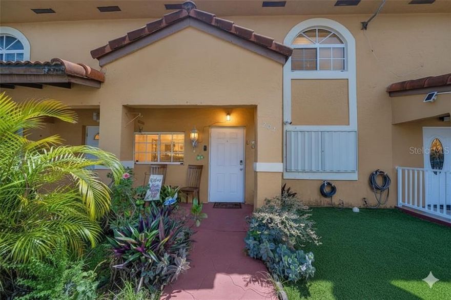 Incredible opportunity to acquire this fantastic 2-bedroom, 2-bathroom townhouse in Hialeah Gardens at an exceptional price! This well-maintained unit includes a washer and dryer. The master bedroom features a walk-in closet. Perfect for first-time buyers or investors as the community allows rentals without restrictions. The community is pet-friendly and has low HOA fees. Conveniently located in the heart of Hialeah Gardens, close to everything: restaurants, shops, schools, highways, and more. Schedule a visit today! It won't last long on the market! Buyer agent to verify ALL HOA information
