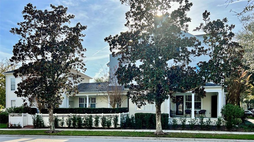 Fairytale living at under 1 million dollars in the town that Disney built - Step inside nearly 3,100 square feet of thoughtfully designed Celebration Florida living space with lots of light coming into this glorious CORNER END unit Issa townhouse - Super rare FIRST FLOOR primary bedroom retreat awaits—beautifully tucked away with top-of-the-line custom closets, tranquil views, and effortless access to inviting outdoor seating areas perfect for morning coffee or twilight conversations.

The comfy main home offers 3 bedrooms and 2.5 baths, flowing with warmth, elegance, and function. Every corner feels intentional—whether you’re hosting happily ever after dinners or savoring quiet moments at home. Above the two-car garage (with a long apron for two additional cars) is a fully equipped garage apartment—a dream for guests, multigenerational living, office/flex space or income potential. Complete with its own bedroom, full bath, family room, breakfast nook, kitchen, and washer/dryer, this private haven adds flexibility and value. 

In total:
    •    4 Bedrooms / 3.5 Baths
    •    Main Home: 3 Bed / 2.5 Bath
    •    Garage Apartment: 1 Bed / 1 Full Bath
    •    Nearly 3,100 sq ft
    •    End Unit = More light & privacy
    •    Across from South Village Heritage Park
    •    Easy walk to vibrant Downtown Celebration
    •    Two-car garage + parking for two more

And here’s the happily-ever-after twist:
Offered at $999,000, this is a remarkably low price per square foot for such a rare configuration in one of Celebration’s most beloved villages. Monthly townhouse fees are amongst some of the most reasonable in town.

A home like this doesn’t come along often.
If you’ve been waiting for a fairytale property that truly lives up to the legend—this is the one where the story begins.
More photos and video coming.
