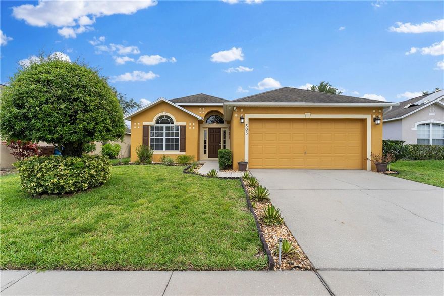 Come take a look at this well maintained 3-bedroom, 2-bathroom, single-story home in the charming community of Stonewood Crossings. You'll fall in love with the wood plank tile throughout the property, eliminating the hassle of carpet cleaning. The stunning, updated kitchen features stainless steel appliances and a modern backsplash, seamlessly flowing into the family room. The family room extends to a screened-in back porch, perfect for relaxing or entertaining. This home is filled with natural light and boasts an open-concept layout. Conveniently located just minutes from grocery stores, restaurants, and US Highways 17 and 27. Lawn care is included in the monthly rent. Don’t miss the chance to view this beautiful property today!