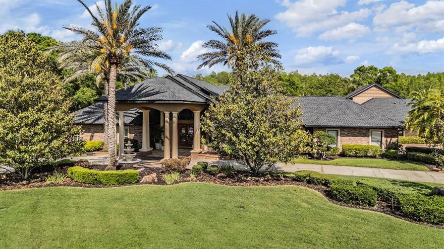 A Rare Opportunity in Cheval—Featuring a Fully Detached Second Residence!  Come discover one of Tampa Bay’s best-kept secrets—Cheval Golf and Country Club, a 24-hour guard-gated community offering a private, resort-style lifestyle centered around championship golf, tennis, swimming, and an active social scene, all within a beautifully designed, walkable enclave. Perfectly positioned on the 1st hole, 18707 Pepper Pike showcases one of the most breathtaking golf course views in all of Cheval.

The main residence features 3 bedrooms, 3.5 baths, and a versatile loft space with a closet, offering the flexibility for a potential additional bedroom, office, or bonus living area, anchored by an exceptional primary suite—an inviting retreat with a spa-like bathroom and an oversized custom closet that truly has to be seen to be believed.

What truly sets this property apart is the fully detached casita—a rare, private residence that lives like a second home, offering 2 bedrooms and 1 bath. Thoughtfully designed and ideal for multigenerational living, it also provides incredible flexibility for long- or short-term guests, a private office, or an elevated entertaining space. The upstairs bedroom opens to a private balcony overlooking the pool, creating a peaceful escape within your own backyard.

Step outside and experience a 5-star resort-style outdoor living space, featuring a stunning pool, expansive entertaining areas, a bar, and a separate fire pit gathering space designed for unforgettable evenings.

Tucked away from the congestion yet conveniently located just 30 minutes from Tampa International Airport, this is more than a home—it’s a lifestyle.