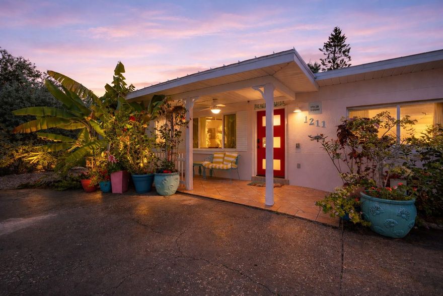 3BR/2BA ranch home in Indian Rocks Beach with a heated saltwater pool, renovated in 2025. This proven short-term rental generated $82K in documented net revenue from March through December 2025 and is offered fully furnished.  High-performing short-term rental generating over $85,000 net income year-over-year (March'25–March'26). No HOA and no minimum rental period under current local regulations.
This single-level coastal home operates as an active short-term rental and comfortably sleeps up to eight guests. Booking history, revenue documentation, and performance records are available. Reviews and additional details are available on VRBO by searching listing number 3343711. All guest reviews to date are five-star, reflecting consistent results and strong guest satisfaction.
The interior offers a bright, open layout with polished terrazzo and new ceramic tile flooring, upgraded lighting, ceiling fans throughout, and all-new doors. The redesigned kitchen features quartz countertops inlayed with shells, custom wood cabinetry with high-end pull-out storage, new stainless steel appliances, and a central island anchoring the main living space. Bathrooms have been updated with modern fixtures. The primary suite includes direct pool access, while two additional bedrooms include a second king bedroom and a bunk room with XL twin bunks, maximizing guest capacity. An inside laundry area adds everyday convenience.
Major system improvements include a 2019 roof, a new elevated HVAC system installed in 2024, a 200-amp electrical panel, updated wiring, and electrical outlets raised approximately two feet for added flood resilience. A new washer and dryer are included. An RV electrical hookup with a dedicated 30-amp circuit is already in place. All renovations were completed with permits and fully closed out. New pool pump, filter, and heater in 2025.
The backyard is designed for low-maintenance coastal living and entertaining, featuring a heated saltwater pool, expansive paver patio, cabana-style bar area, outdoor kitchen components, privacy-enhancing landscaping, vinyl fencing, and multiple seating areas. A circular driveway and additional off-street parking provide space for multiple vehicles, including room for an RV, boat, or golf cart.
The location offers convenient access to both recreation and daily amenities. Gulf beach access is approximately three blocks away. Indian Rocks Beach Nature Preserve, waterpark, tennis, pickleball courts, playgrounds, and local parks are nearby. Clearwater Beach is about 15 to 20 minutes away, Tampa International Airport is approximately 35 to 45 minutes away, and downtown St. Petersburg is roughly 35 to 40 minutes away, depending on traffic.
A passing 4-Point Inspection report is available upon request to assist buyers in obtaining their own insurance quotes; flood insurance is assumable.
This property offers flexibility as a personal beach retreat or a high-performing short-term rental investment with income when not in use. Virtual tour available. Showings by appointment.