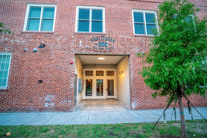 Originally built as the Graham Bottling Factory this historic landmark built in the 1920's has been reimagined as the Bootlegger Factory Flats paying homage to Tampa’s deep prohibition history. Consisting of 22 unique flats, this boutique project is located in the heart of Tampa Heights. The design and finishes are inspired by the vintage industrial aesthetic that is unique to historic factories fabricating a unique urban lifestyle for creatives to thrive.

This 2nd floor 1-bedroom 2-bath unit offers an open floorplan with high volume ceilings, can lighting, ceiling fans, brand new windows that allow lots of natural light and custom whitewash wood floors throughout. The kitchen comes equipped with granite counters, solid wood cabinets, deep set undermount sink, retractable faucet, garbage disposal and 4-piece stainless steel appliance set; fridge, glass-top stove, overhead microwave & dishwasher. The bathroom features a solid wood vanity, designer sink, upgraded light fixture, in unit washer dryer closets and a contemporary tiled shower. A $75 flat monthly water fee applies, keeping utility costs predictable.

Brand new central A/C and tankless hot water heater, indoor bike storage, secure entry access and parking. The rent includes water, sewer, trash and pest control. All this plus located in the highly sought-after Tampa Heights neighborhood which is minutes from Tampa's favorite restaurants, coffee shops, Ybor City and downtown Tampa.

Cat- and dog-friendly (large and small breeds welcome), this community is ideal for residents seeking a central Tampa location with easy access to entertainment, dining, and major employment hubs.


Prorated Rent: Applies if the move-in date is not on the 1st of the month.
Note: If the move-in is after the 15th, both the prorated rent and the full first month's rent are due.

Rental Qualifications:
? Credit score of 600+
? No evictions in the past 36 months
? Income must be 2.5–3x the rent
? Background check required

Don't miss your chance to call this place home and enjoy below-market pricing for a limited time—schedule your showing today!