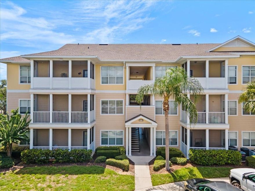 **Move In Special: 1/2 off first months rent*** Tucked inside the sought-after gated community of The Palms of Cortez, this 2-bedroom, 1-bath condo is the perfect blend of location, lifestyle, and low-maintenance living. Perched on the top floor with no upstairs neighbors, you’ll enjoy peace, privacy, and a little extra cardio built into your daily routine.

Step inside and you’ll find an open layout that makes the most of every square foot. The living and dining areas flow together for easy entertaining, while the galley-style kitchen keeps everything within reach. The primary bedroom includes a walk-in closet that can handle your wardrobe and your impulse buys. The spacious bathroom features a garden-style tub and shower combo — perfect for relaxing after a long day.

Community amenities make it easy to live your best Florida life. Think: resort-style pool overlooking a pond, tennis courts, gym, clubhouse, grilling stations, a car wash, and a playground just steps from your building. And when you’re ready to venture out, you’re minutes from Bradenton’s best shopping, dining, and the sugar-sand shores of Anna Maria Island.

Homes in this community don’t last and this one is move-in ready. Whether you're relocating, downsizing, or simply want to enjoy a lock-and-leave lifestyle, this is your sign.

Schedule your showing today and see why this hidden gem is worth the stairs.