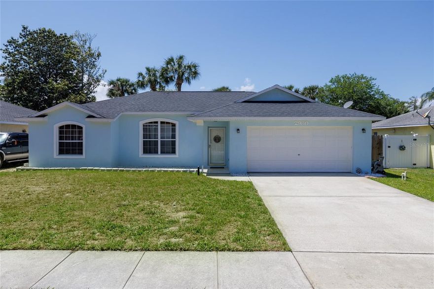 MOVE-IN READY POOL HOME | FULLY UPDATED | MAJOR SYSTEMS REPLACED If you have been searching for a pristine pool home where every detail has already been handled, this is the one. Fully refreshed inside and out, this residence eliminates the ''project'' phase and lets you skip straight to the enjoyment of Florida living. The interior boasts a clean, modern aesthetic with fresh paint, updated lighting, and new flooring in all bedrooms. The primary suite serves as a private retreat, complete with a newly custom-built walk-in shower. Peace of mind comes standard here, as the major high-ticket items are already updated: the Roof and A/C are both approximately 4 years young, complemented by a brand-new water heater and a new washer and dryer.

The outdoor space is a true showstopper, perfectly positioned on an East-to-West orientation. This allows you to enjoy peaceful sunrises from the front porch and breathtaking sunset views in the evening from your private, screened-in pool. The backyard is meticulously designed for entertaining, featuring granite gravel walkways that lead to a dedicated cooking patio and a full privacy fence. With fresh exterior paint and crisp landscaping, this home offers incredible curb appeal and total turn-key convenience. Homes featuring this level of updates and a private pool move quickly--schedule your showing today and move in just in time for sunset!

Notice: While all information is intended to be accurate and provided to the best of our knowledge, it is not guaranteed. Buyers and their agents are encouraged to verify all details, measurements, and specifications.