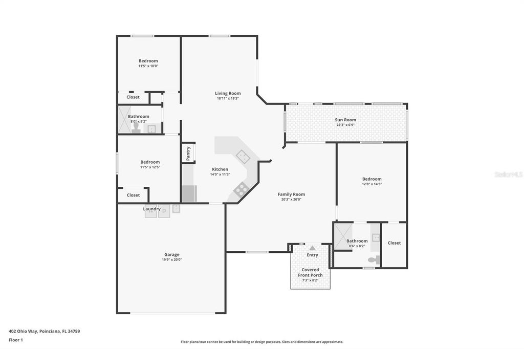 Photo of 402 Ohio Way, Kissimmee, FL 34759 (MLS # S5151059)