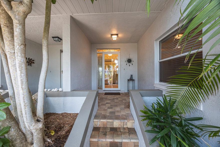 BLACK FRIDAY SALE!!! $500,000. until 11/30/25. Paradise Living in Tierra Verde at it's Finest! RARELY Offered! 3 Bedroom /2.5 Bath /1 Car Garage Villa Townhome within walking distance to downtown Tierra Verde! Enjoy this open floor plan, living and dining area with beautiful french doors leading to a relaxing screened patio. Patio is one with nature and has pool views. Large kitchen with plenty of counter and cabinet space also has eat-in area. The primary bedroom features king size bed space, an additional sitting or office area, walk-in closets and en suite primary bath with separate shower and garden tub. Two additional large bedrooms and a bath plus a  laundry room make up the second floor. You have a one car garage and an additional parking pad. All this is located in a waterfront community and within walking distance to downtown Tierra Verde's restaurants and shops. Easy two mile bike ride to Fort Desoto Park. Short distance  to Gulf Beaches. 40 mins to Tampa International Airport. 15 Mins to Downtown St. Petersburg. All dimensions are estimates; information deemed to be accurate.  Buyer to verify all information.