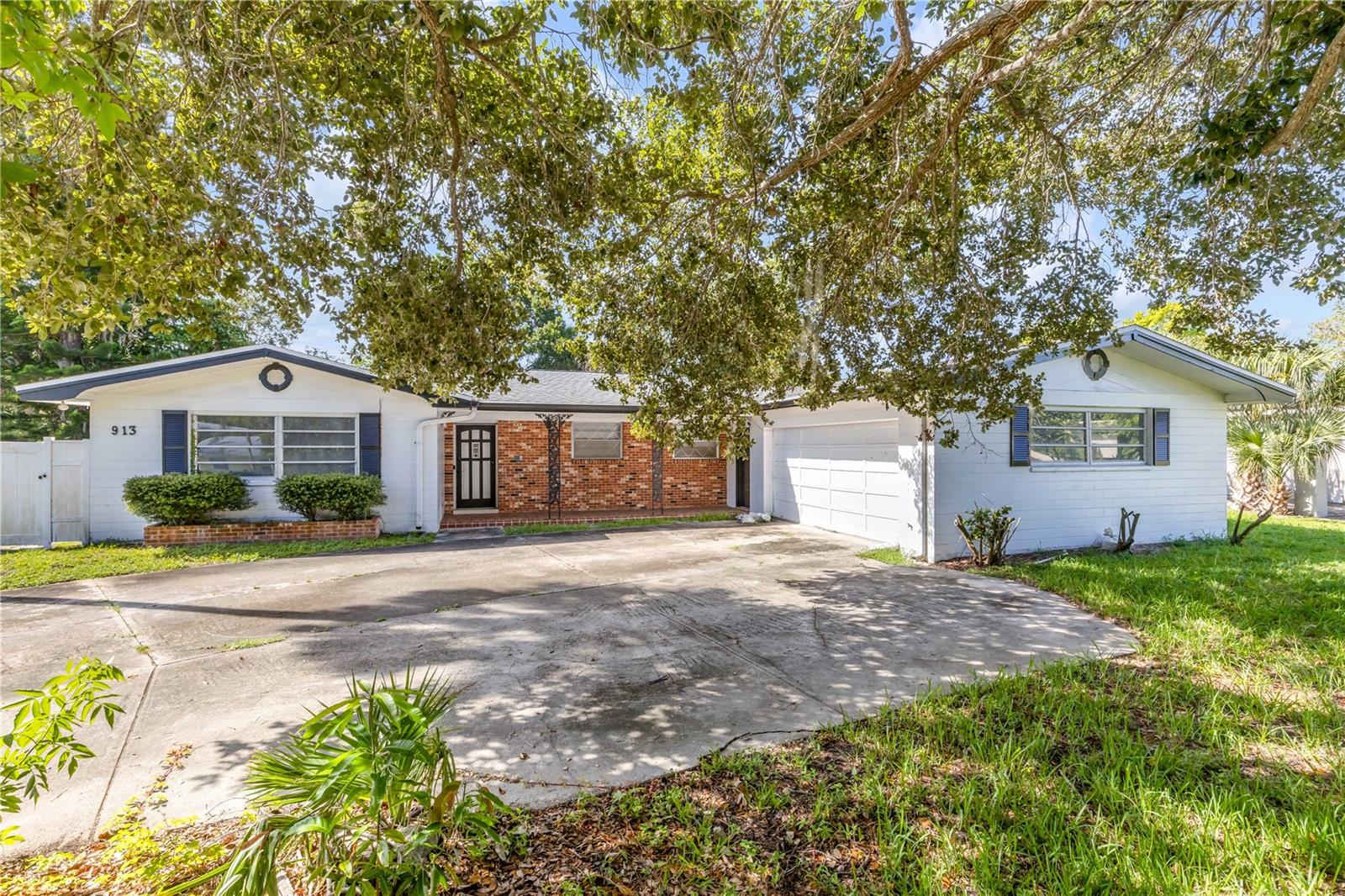 Welcome to this inviting 4-bedroom, 2-bath block home offering a generous 2,034?sq?ft of single-story living on a .39-acre corner lot in the highly desired Palm Grove Subdivision, Volusia County, South Daytona Beach. The home is filled with lots of potential and delightful features and is ready to make it your own. There is a large screened-in pool, covered patio, and a fenced yard, all complemented by a 2-car garage, no HOA, and a favorable Flood Zone X designation. Recent improvements such as a 2019 roof and a 2021 electrical panel offer added peace of mind. Ideally situated just minutes from Daytona Beach’s 23 miles of wide, drivable white-sand coastline, you’re only a short drive from beach access points like Frank Rendon Park, Sun Splash Park, and the vibrant Daytona Beach Boardwalk & Pier Cultural and recreational landmarks are all within easy reach—Daytona International Speedway, Museum of Arts & Sciences, and historic Ponce de León Inlet Lighthouse offer year-round entertainment and local flair. With no HOA, plenty of outdoor space, and a location that balances serenity with easy access to beaches, shopping, dining, and schools, this home is a rare find with solid structure and outstanding upside for buyers seeking coastal Florida living with plenty of room to grow.