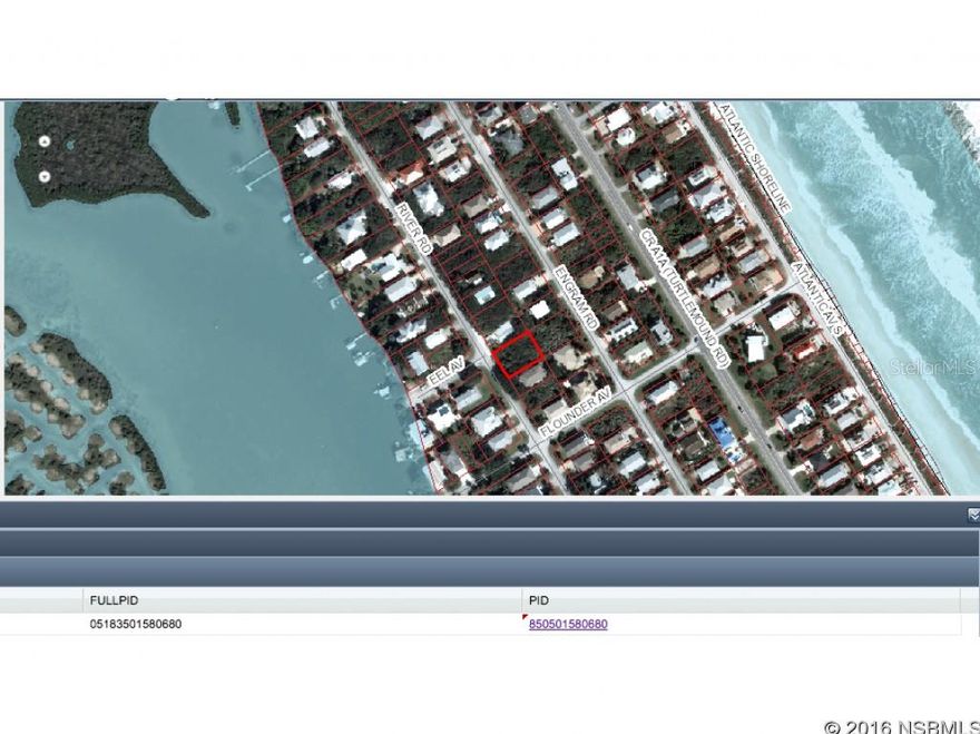 Build your beachside dream home- just a short walk to the beach and river. On a quiet street and close to Canaveral National Park. River and Ocean views; Cleared: No