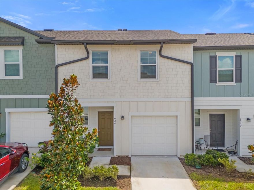 One or more photo(s) has been virtually staged. NO CARPET, and $3000.00 towards your CLOSING COSTS. This well-maintained 3-bedroom, 2.5-bath townhome is located in the desirable area in Davenport! Built in 2022, this move-in-ready home features an open-concept layout, a modern kitchen with granite countertops, stainless steel appliances, and ample cabinet space. Upstairs, the spacious primary suite offers a walk-in closet and private bath, along with two additional bedrooms and a conveniently located laundry area.

The owner has invested approximately $10,000 in upgraded flooring, adding style and value throughout the home. Enjoy low-maintenance living with access to community amenities, including a swimming pool and playground.

Ideally located near US-27 and I-4, this home offers easy access to shopping, dining, hospitals, schools, and Central Florida attractions, including Walt Disney World. Whether you're looking for a primary residence, vacation home, or investment property, this home is an excellent opportunity.

The property is currently tenant-occupied, with tenants scheduled to vacate by the end of May,2026. The home will be move-in ready and available for immediate occupancy after that date.