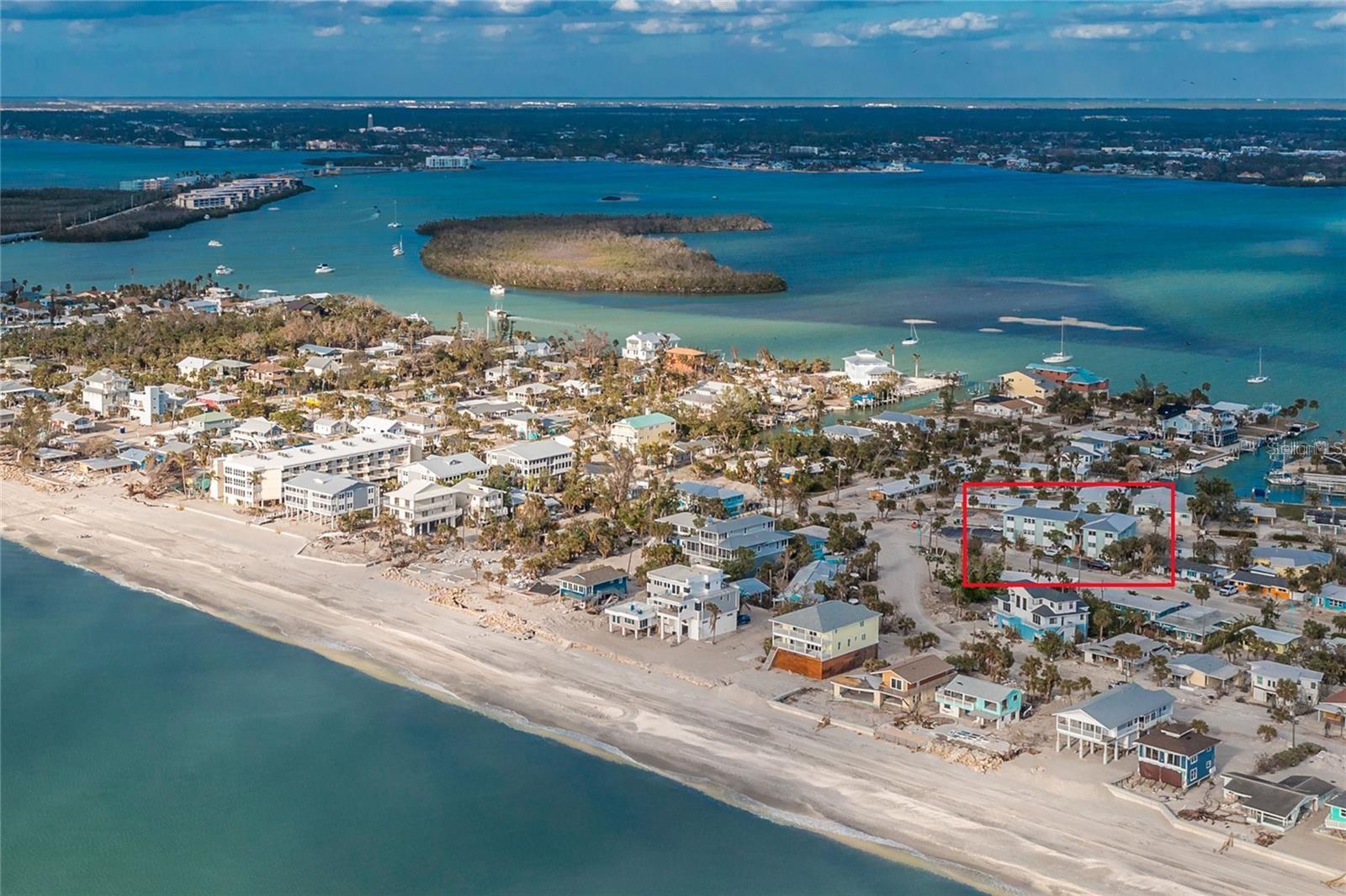 This beautiful 2 bedroom/2 bathroom partially furnished condo is the epitome of affordable luxury! Situated on Manasota Key with partial views of the Gulf and your choice of 3 deeded beach accesses only a short walk away. The beautiful beaches of Southwest Florida’s Gulf of Mexico are waiting for you! From relaxing on the beach, early morning shelling and shark tooth hunting, to fishing, kayaking or paddle boarding. All that Manasota Key has to offer is right there at your doorstep! Then in the evening, take the free shuttle down to the restaurants for food, drinks and gorgeous sunsets! This first-floor condo is high enough to not have sustained any flooding or damage from the previous hurricanes but is only a few steps up to a lovely outdoor sitting area. As you enter the home, the open concept kitchen and living room have been updated with all new appliances including a dishwasher and granite countertops. Updates also include NEW HVAC, NEW WATER HEATER, NEW METAL ROOF, and HURRICANE IMPACT WINDOWS throughout the home. There is a community laundry room available on the same floor. Make this affordable beach community condo yours today or invest in a great vacation rental with minimal rental restrictions!