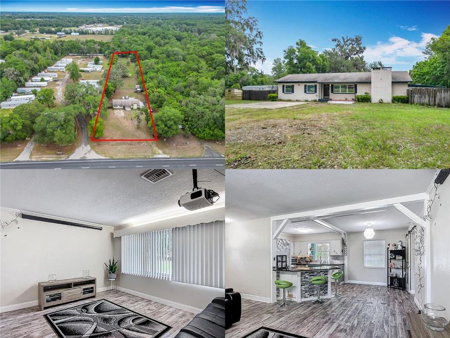 Seller Financing Available! Prime 1.95-Acre Commercial Property with Office Building in Belleview, FL. Don’t miss this outstanding opportunity to own a high-visibility 1.95-acre commercial property in the heart of Belleview! Located directly on the bustling US Hwy 301 and just minutes from US Hwy 441, this site offers exceptional exposure, convenience, and accessibility. The property features a well-maintained office building that’s move-in ready, complete with (4) private office spaces, a welcoming reception area, and a full kitchen—perfect for immediate business operations. New Roof(2025), just installed. Zoned B4, the land is fully cleared and ideal for a wide range of commercial uses, especially for businesses needing ample parking for company vehicles or equipment. Strategically positioned near major routes including US Hwy 441/27, Hwy 301, and the new Advent Health ER, this location benefits from high traffic volume and sits within a rapidly growing corridor. Whether you're expanding your business, launching a new venture, or investing in future development, this versatile property offers unbeatable potential in a thriving market. Act now to secure this exceptional commercial asset!