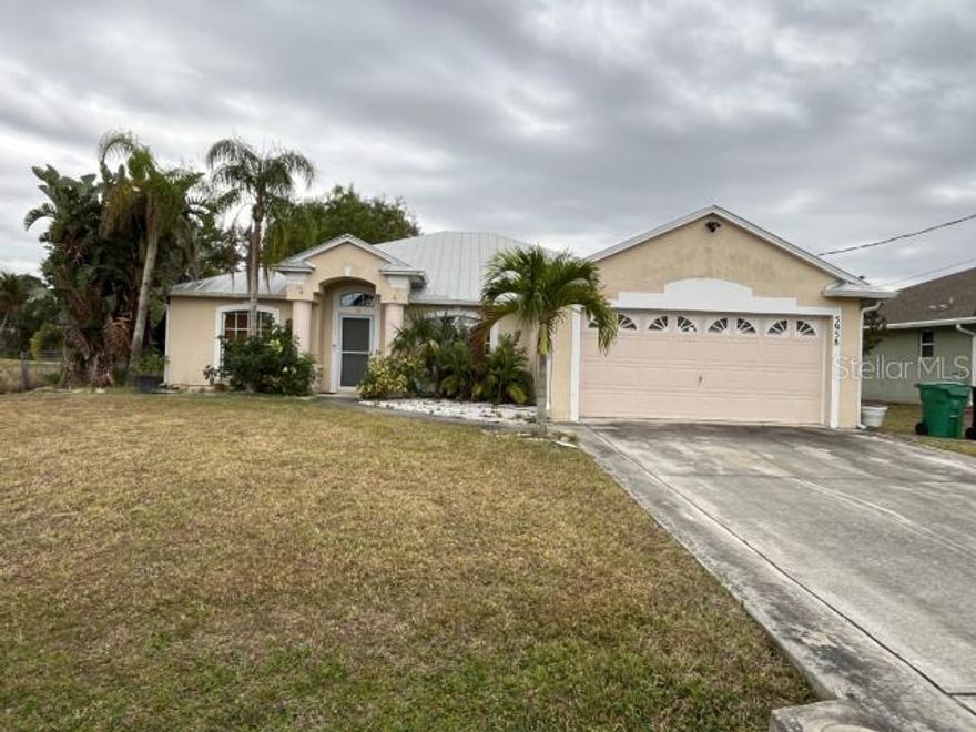 Lowest priced 4/2 plus office pool home by nearly 250k! No HOA fees! Property needs TLC. New Metal roof in 2017. Great location near dining, shopping, and local amenities! Cash preferred. All inspections must be done prior to offering. Room and pool measurements are approximate. Please verify if important.