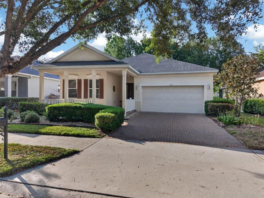 Welcome to your new home, where you'll find comfort, convenience, and timeless design. This original family-owned, generational property has been meticulously maintained and beautifully enhanced, offering a rare opportunity to own a home in one of Groveland’s most desirable 55+ communities.

Inside, you’ll find rich Bruce hardwood flooring flowing throughout the main living areas, complemented by neutral tones and classic finishes that create a warm, inviting atmosphere. The kitchen is both stylish and functional, featuring 42” cabinetry with hickory doors and drawer fronts, durable Corian countertops, and a newly updated backsplash (2026) behind the range. Cooking is a dream with a brand-new induction range and microwave (2026), along with a newer stainless steel dishwasher and refrigerator. A washer and dryer (2023) are also included for added convenience.

Both bathrooms have been thoughtfully renovated in 2026 with quartz countertops, new sinks, and elegant waterfall faucets. The main bath is a true retreat, complete with frameless glass shower enclosure and modern finishes.

Enjoy Florida living at its finest in the extended enclosed lanai, featuring a stunning tongue-and-groove wood ceiling (2026), smart lighting, and a ceiling fan with remote. The space is wired for a TV and includes a 220 line ready for a future hot tub. Unique French doors connect the lanai directly to the main bedroom, creating a seamless indoor-outdoor experience.

Additional highlights include:

Smart lighting throughout (please note labeled switches);
New smart thermostat (2026);
Garage with extra 2 feet of depth and attic pull-down access;
New exterior wall-mounted universal garage remote (2026);
No stairs, including a sloped front entry for easy accessibility.

Energy efficiency is enhanced with a 5.8kW solar system (leased, with buyout or assumption options available).

The HOA offers exceptional value, including a staffed guard gatehouse, lawn care and landscaping, cable, telephone, alarm monitoring infrastructure, and full access to resort-style amenities: clubhouse, fitness center, pool, hot tub, and pickleball courts.

Ideally located just 45 minutes from Orlando’s world-renowned theme parks, this home blends peaceful living with easy access to Central Florida’s top attractions.

This is more than a home—it’s a legacy property ready for its next chapter.