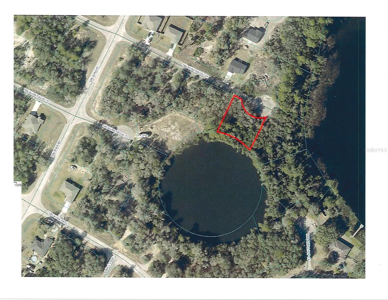 Nice lot on small lake.