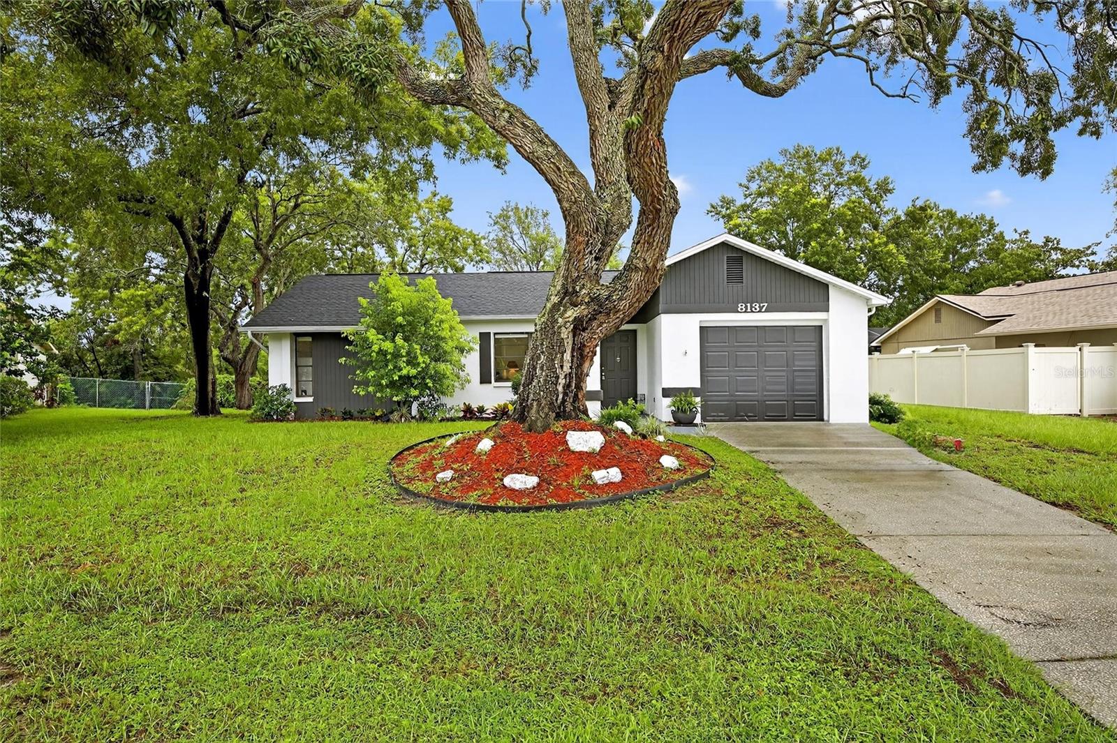 Welcome to this beautifully updated 2-bedroom, 2-bathroom home nestled on a quiet cul-de-sac in Spring Hill, FL. From the moment you step inside, you’ll notice the brand-new luxury vinyl plank flooring and the modern charm throughout. The renovated kitchen is a standout feature, offering gorgeous stone countertops, stainless steel appliances, and a convenient breakfast bar—perfect for casual dining or entertaining.
The spacious primary bedroom includes a walk-in closet with a built-in organizer for added storage and function. Step outside to your own private oasis with a screened-in swimming pool, ideal for relaxing or hosting friends and family. The backyard offers a peaceful retreat, and both lawn care and pool maintenance are included in the rent, making for truly hassle-free living.
Enjoy the benefits of a tranquil neighborhood while still being conveniently located near local amenities. This home offers comfort, style, and low-maintenance living all in one package.
Income requirement is 3x the rent. Renter's insurance required. $50 application fee per adult, $100 admin fee paid after approval, security deposit minimum of 1 month's rent.
Call, text, or email to set up your tour!