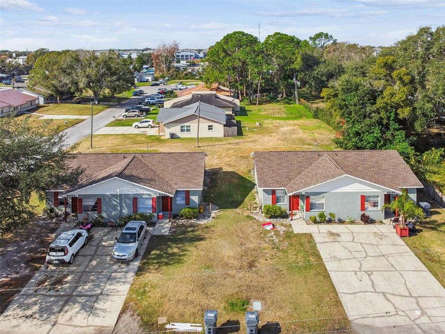 Don’t miss this rare investment opportunity to acquire two solidly performing duplexes—a total of 4 spacious 2-bed, 2-bath units—located in the rapidly growing North Lakeland corridor at 6024, 6026, 6032 and 6034 Norton Road. Nestled just off Daughtery Rd and US 98 N, this multifamily portfolio offers unbeatable convenience minutes from Walmart, Publix, restaurants, and a wide array of retail options, with seamless access to I-4 connecting you to Tampa and Orlando. Lakeland is experiencing a boom, fueled by major economic drivers like the expansion of Amazon, Publix headquarters, and growing logistics and warehousing industries, placing this area firmly on the map for strong rental demand and future appreciation. All buildings feature new roofs (2025), low-maintenance tile flooring throughout, and several recent upgrades including AC units, appliances, and septic systems. Tenants typically stay 3–5 years, and current rents averaging $1,300/month —providing immediate income with room to grow. Market rent should be closer to $1,400/month. With excellent schools, nearby parks, lakes, and medical facilities, this property combines cash flow, location, and long-term upside in one of Florida’s hottest emerging markets. These are 2 duplexes and are being sold together (1 parcel ID). Please call today with any questions before it is gone!