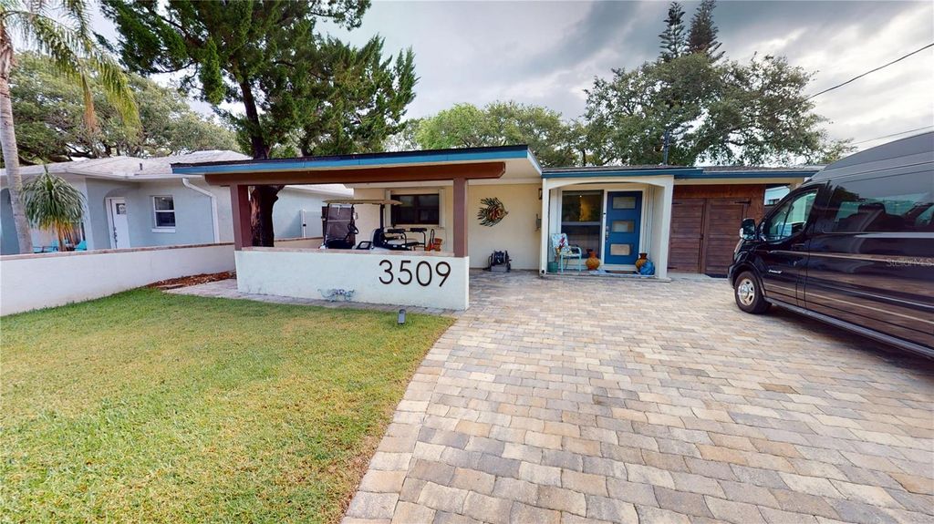 Photo of 3509 Saxon Drive, New Smyrna Beach, FL 32169 (MLS # NS1086167)