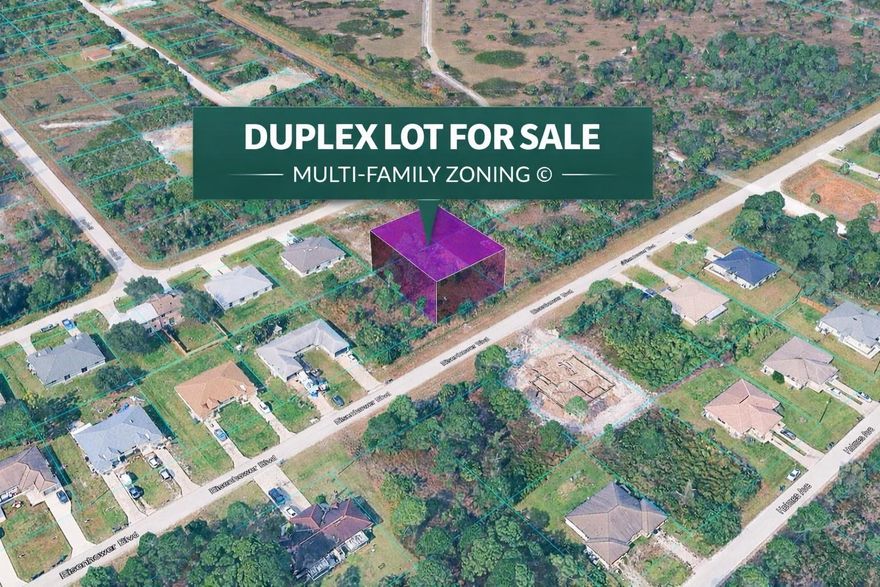 Build your dream home or expand your investment portfolio with this desirable .25-acre multifamily lot located at 856 Eisenhower Blvd, Lehigh Acres, FL 33974. Situated in a rapidly growing area surrounded by newer construction, this property offers excellent potential for both homeowners and investors. Enjoy convenient access to main roads, shopping, dining, and schools, all while maintaining a quiet neighborhood feel. Lehigh Acres continues to experience strong development and demand—secure your opportunity today. End buyers only. No assignments.