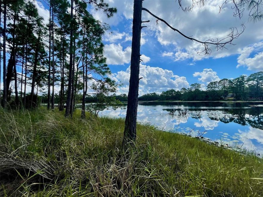 Build Your Dream Home! Build anytime with any builder or perhaps be your own builder. Flood zone X -minimal flood hazard. Capture gorgeous views of spring-fed lake. Enjoy fishing and boating. This is Lot #52. Lot #51 is also available. Own 100 feet on spring-fed lake.