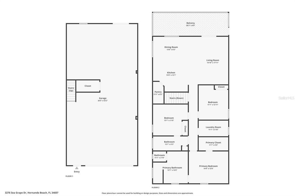 Photo of 3276 Sea Grape Drive, Hernando Beach, FL 34607 (MLS # TB8426862)