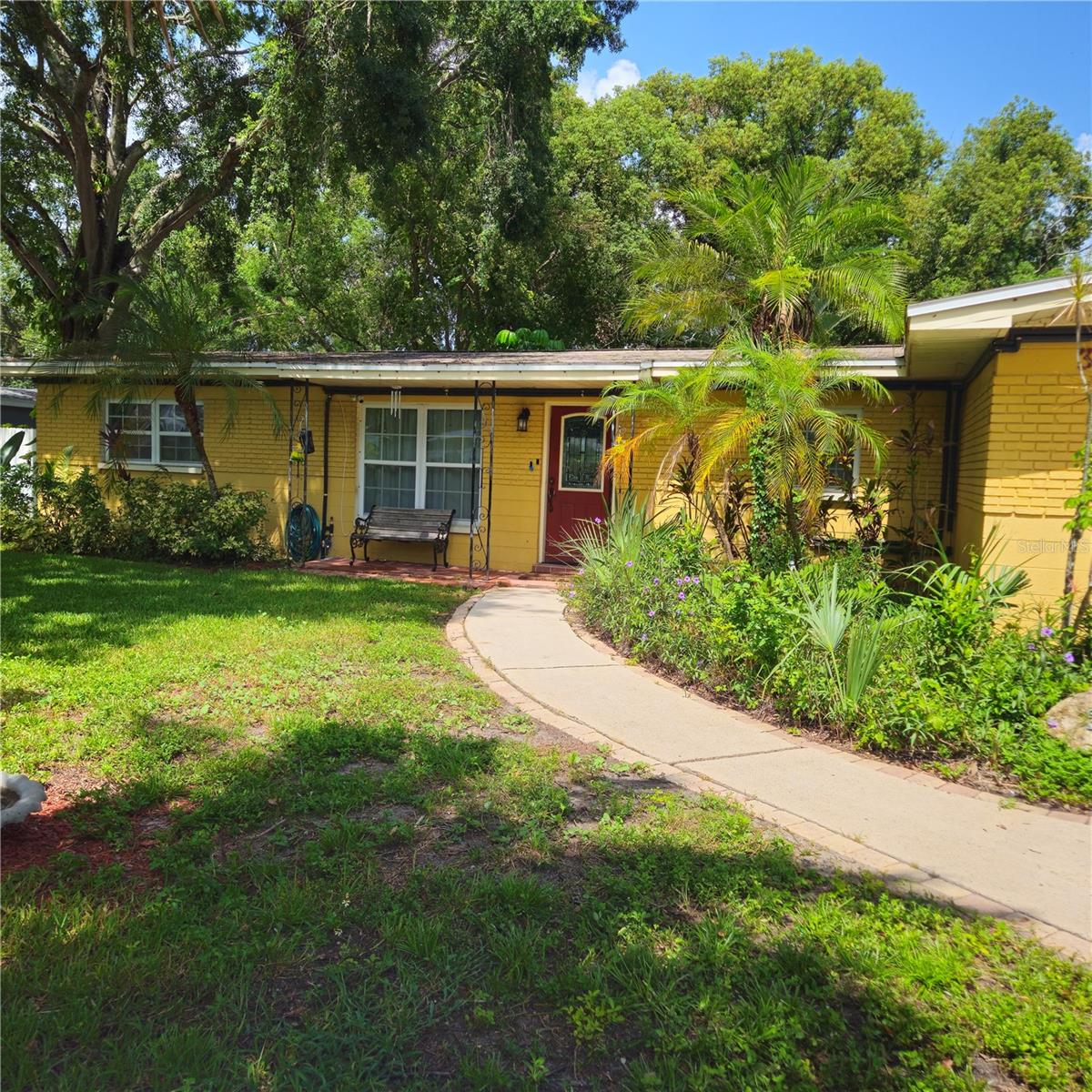 Beautifully and Completely Refurbished Single Family Pool Home, (3) Bedrooms, (2) Baths with plenty of storage space, vehicles, boat and golf cart(s) parking. Luxury vinyl flooring throughout this split plan homes interior, picturesque French Door views to the pool and lanai deck, all new kitchen appliances and home systems installed. An expansive corner lot property with plenty of green space, fenced yard and mature landscaping. Enjoy your Florida Lifestyle with family and social gatherings within the updated interior decor or outside in the screened pool and lanai deck area. We'll look forward to your visit.