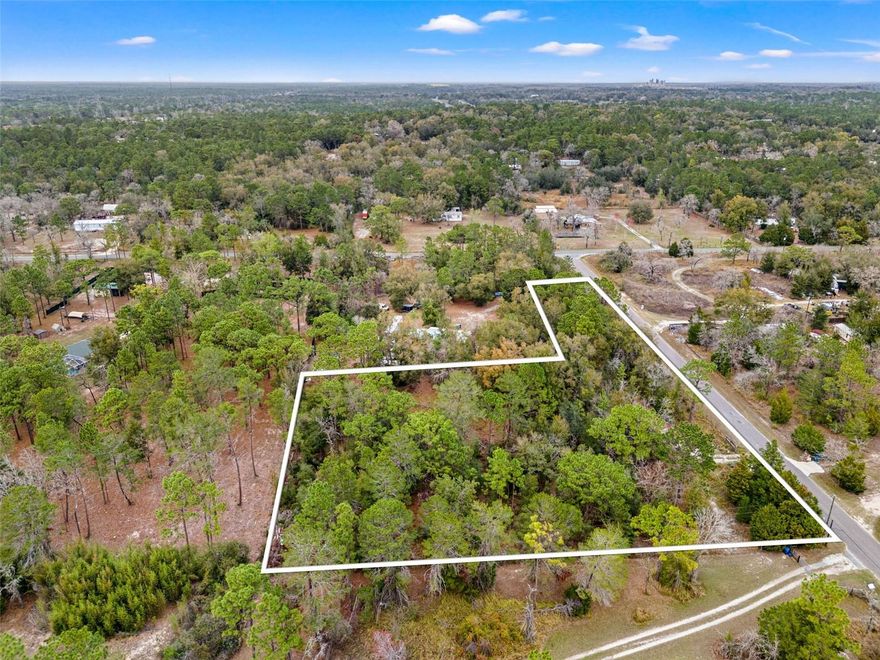 Looking for privacy, peace and tranquility, this is it.  Build your dream home or have it delivered on this fabulous 2.3 acre Agricultural zoned parcel located close to shopping and 589/Suncoast Pkwy for easy commute.