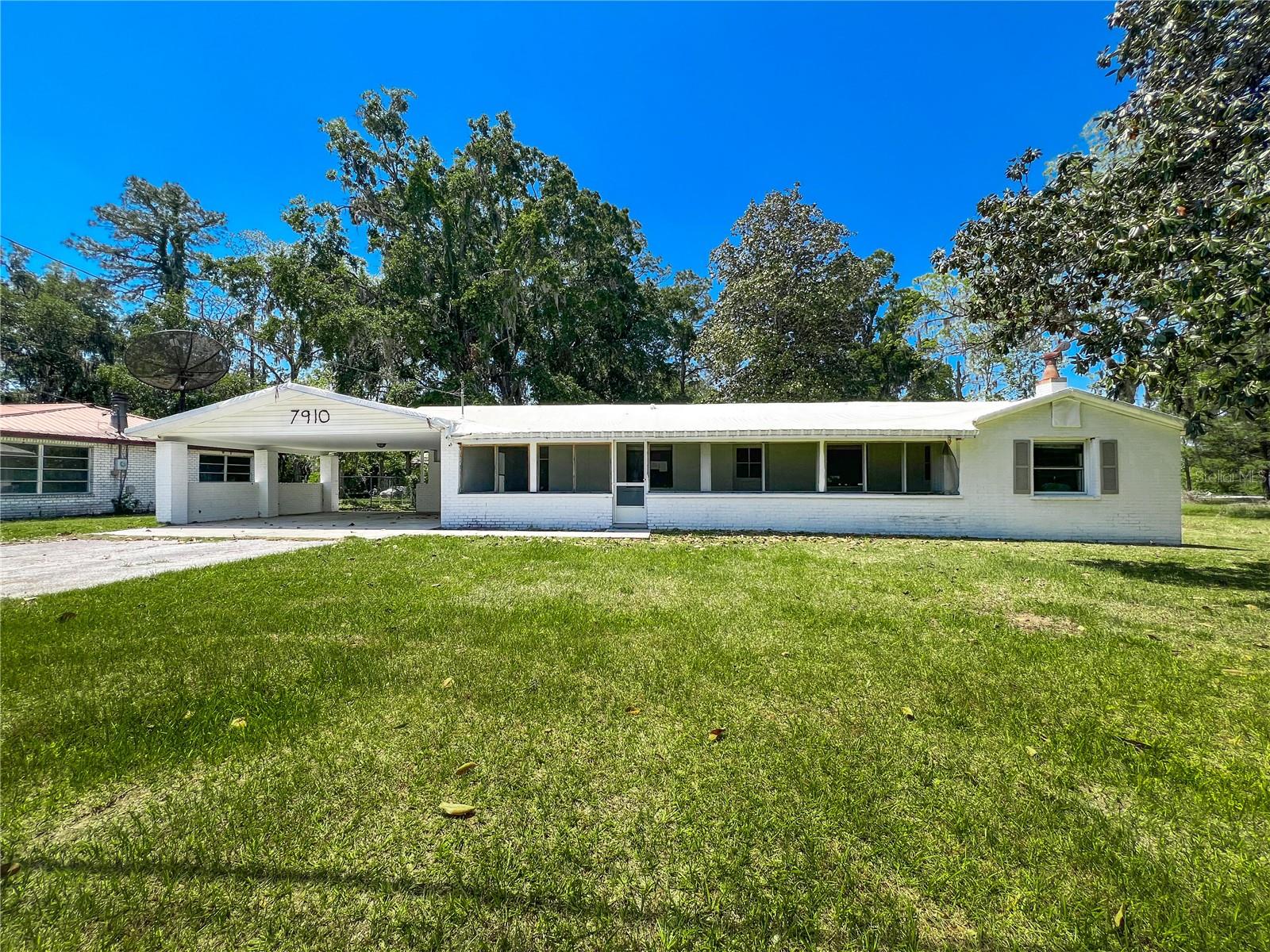 A diamond in the rough makes for a golden opportunity! This 1950-built ranch-style home is situated on 1.6 acres in south Columbia County, less than a 10-minute drive from I-75 or downtown Lake City. The home has 3 bedrooms, 2 full baths, a spacious living room with fireplace, formal dining room, an expansive front porch and 2-car attached carport. Take advantage of this unique opportunity before it's no longer available!