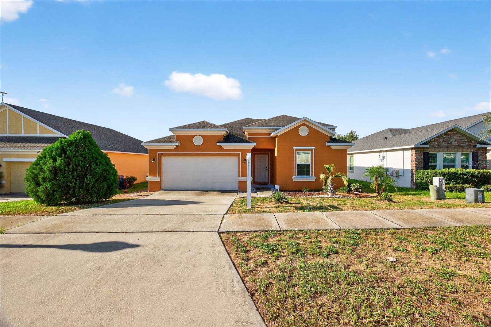 Welcome to this beautifully maintained 4-bedroom, 2-bathroom home in the heart of Haines City. This move-in ready residence offers a functional and spacious floor plan designed for both comfort and convenience. The kitchen features granite countertops, attractive cabinetry, a stylish backsplash, and an open layout that flows seamlessly into the family room and dining area—ideal for everyday living and entertaining.
The fenced backyard provides a private outdoor space, perfect for relaxation, pets, or play. This home also includes leased solar panels for improved energy efficiency and potential savings on utility costs, along with a paid-off water softener system that adds lasting value and comfort.
Conveniently located just minutes from Highway 17-92, shopping, dining, and world-famous attractions like Walt Disney World, this property offers both accessibility and lifestyle appeal.
Don’t miss this excellent opportunity—schedule your private showing today!